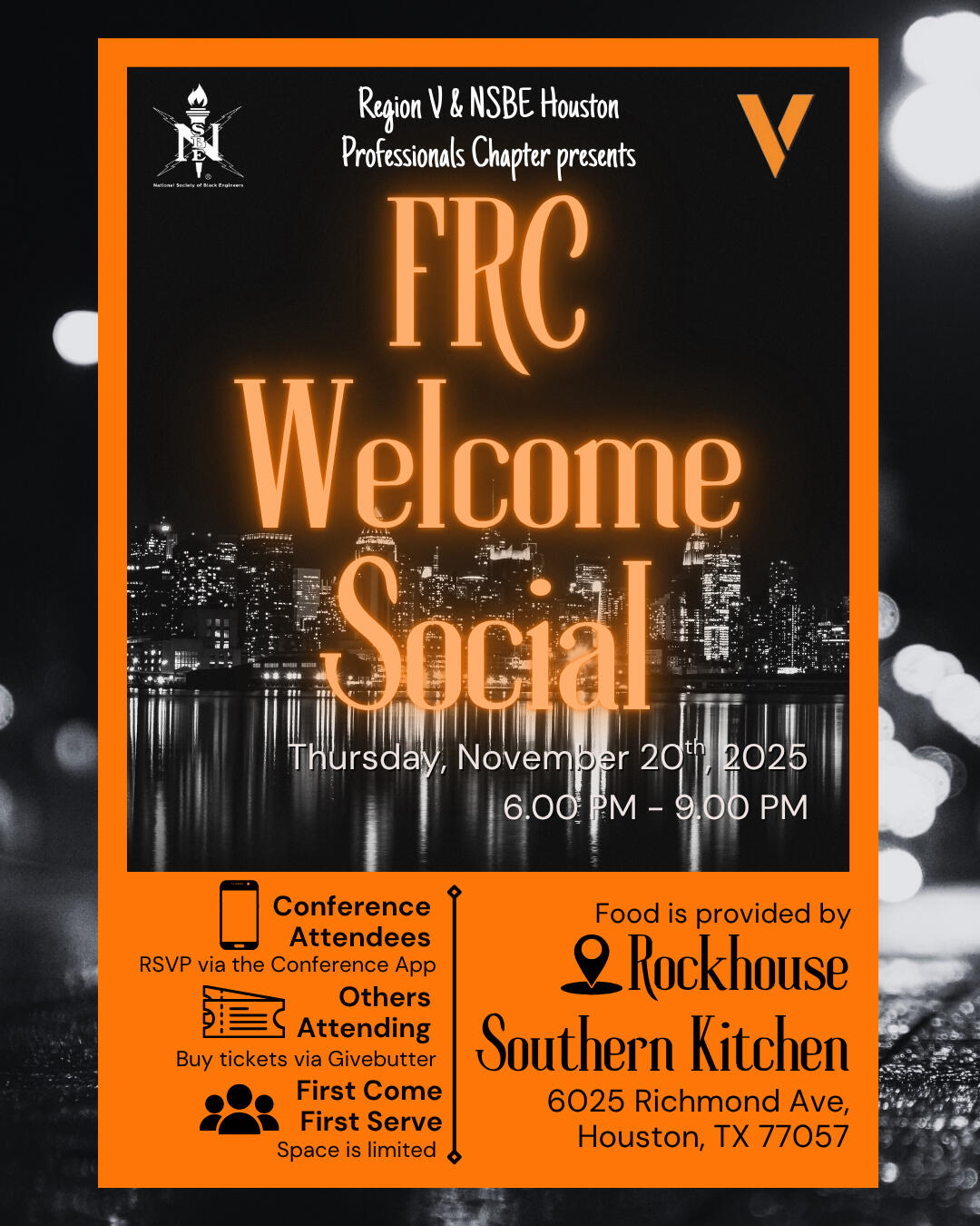 Campaign cover image for NSBE 2025 FRC Welcome Social