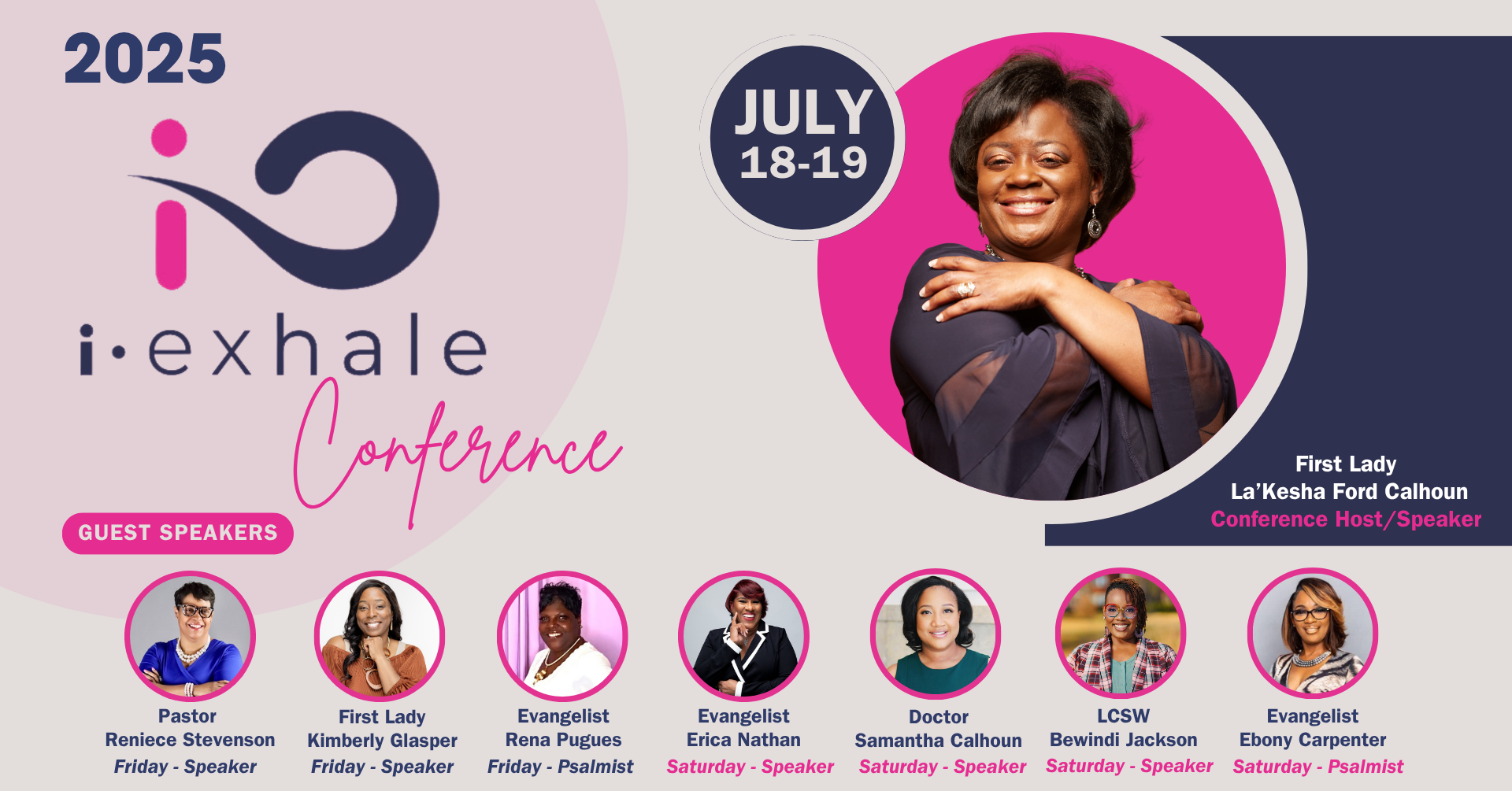 Campaign cover image for 2025 i.Exhale Conference