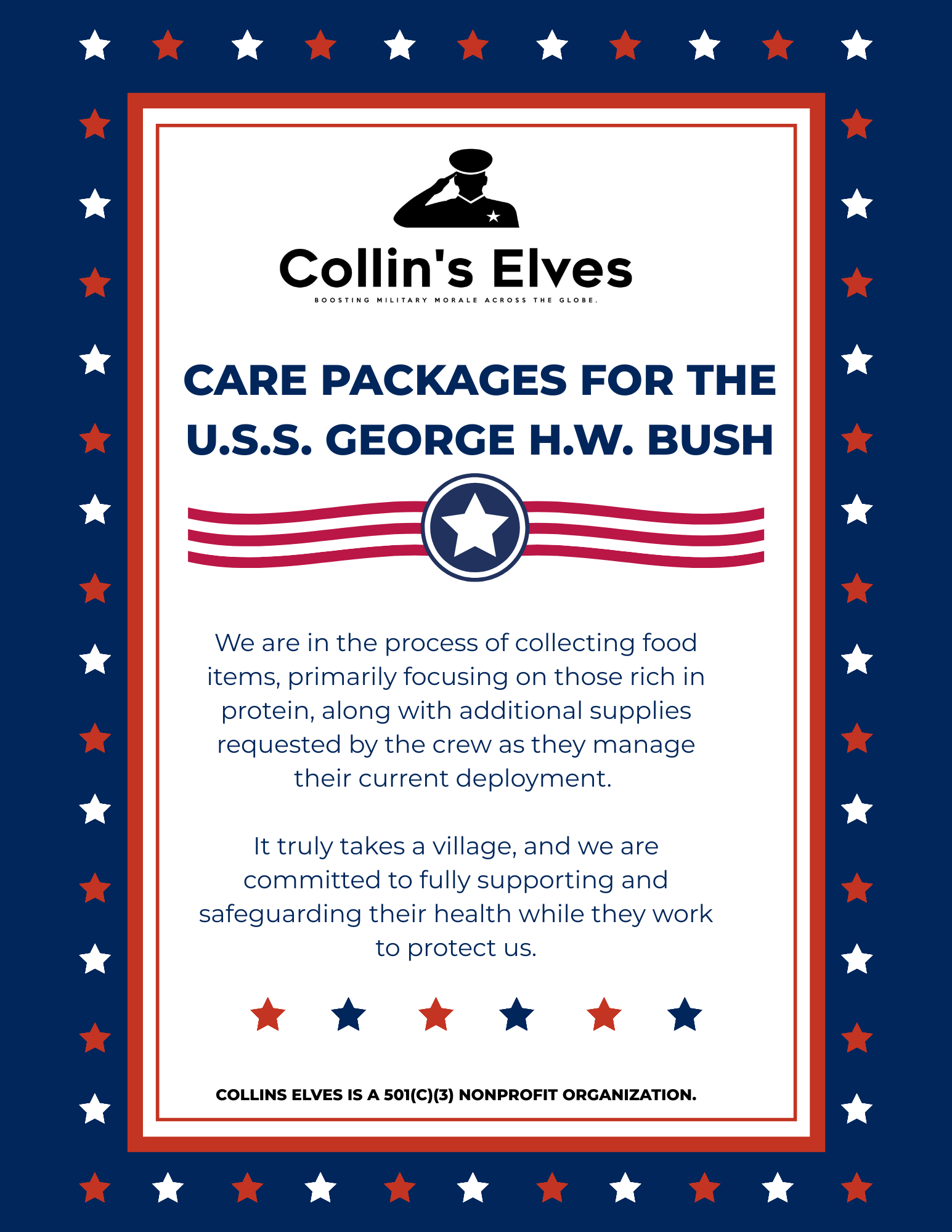 Campaign cover for Supporting U.S.S. George H.W. Bush ( CVN 77)