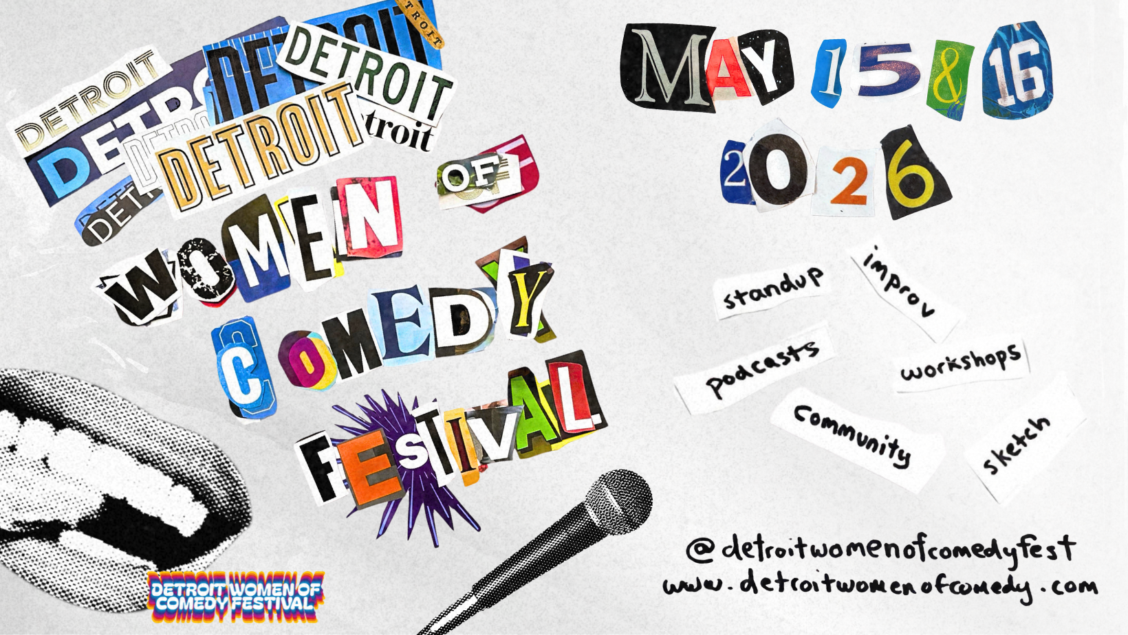 Campaign cover image for Detroit Women of Comedy Festival