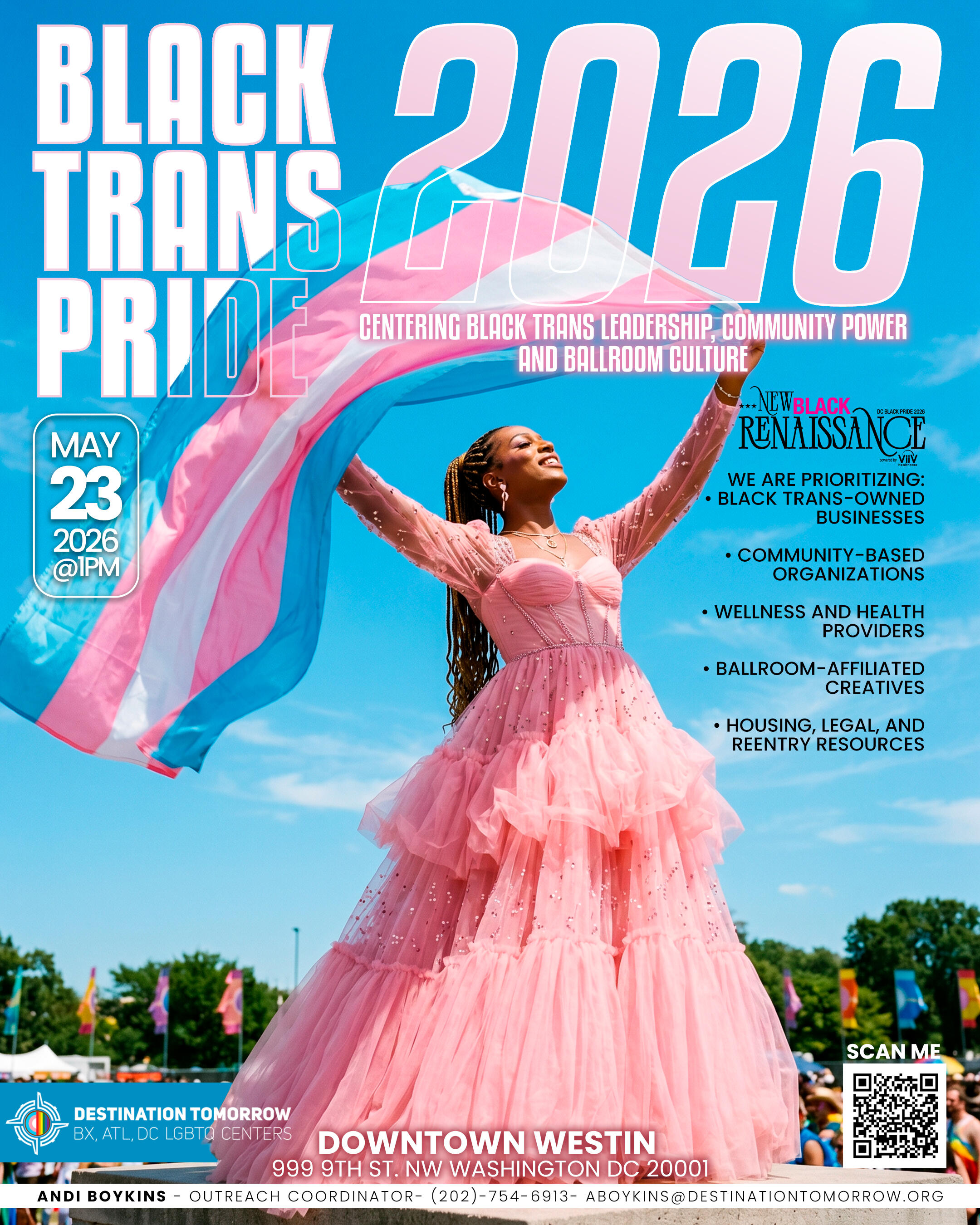 Campaign cover for DC Black Trans Pride