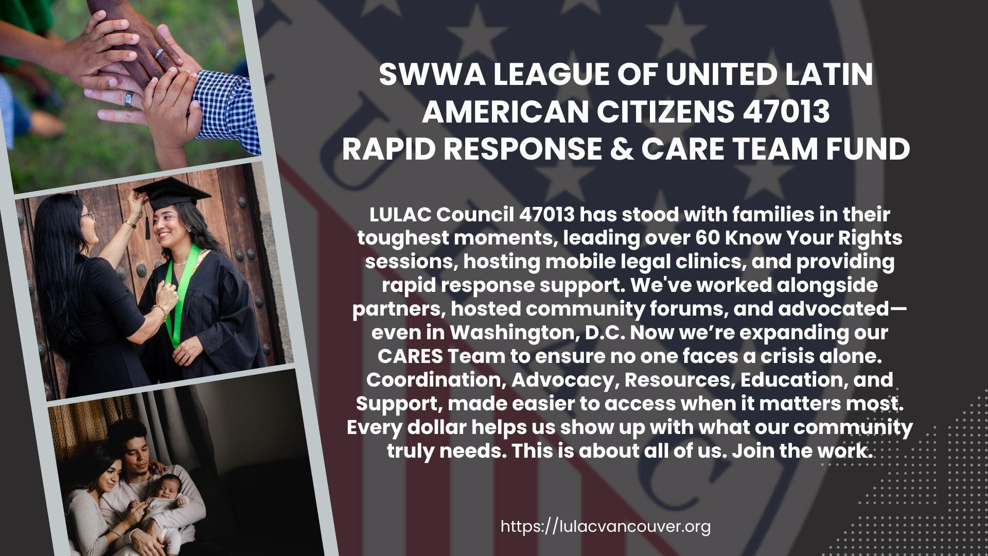 Campaign cover image for Rapid Response & Cares Team Fund