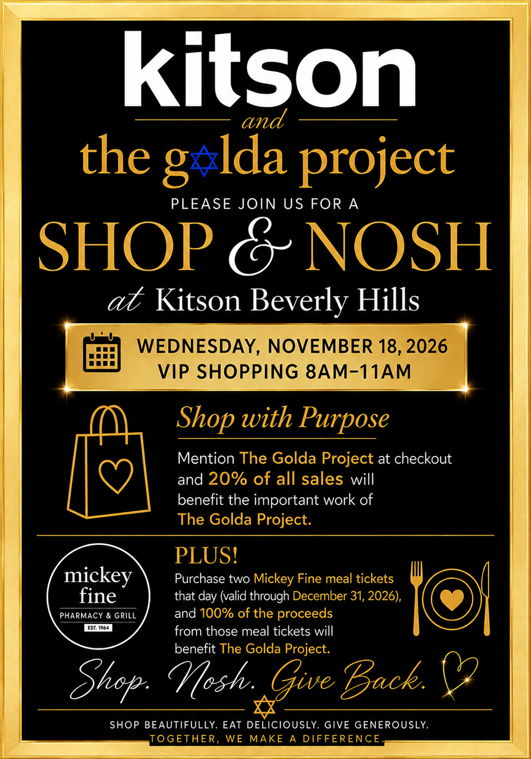 Campaign cover image for Shop & Nosh