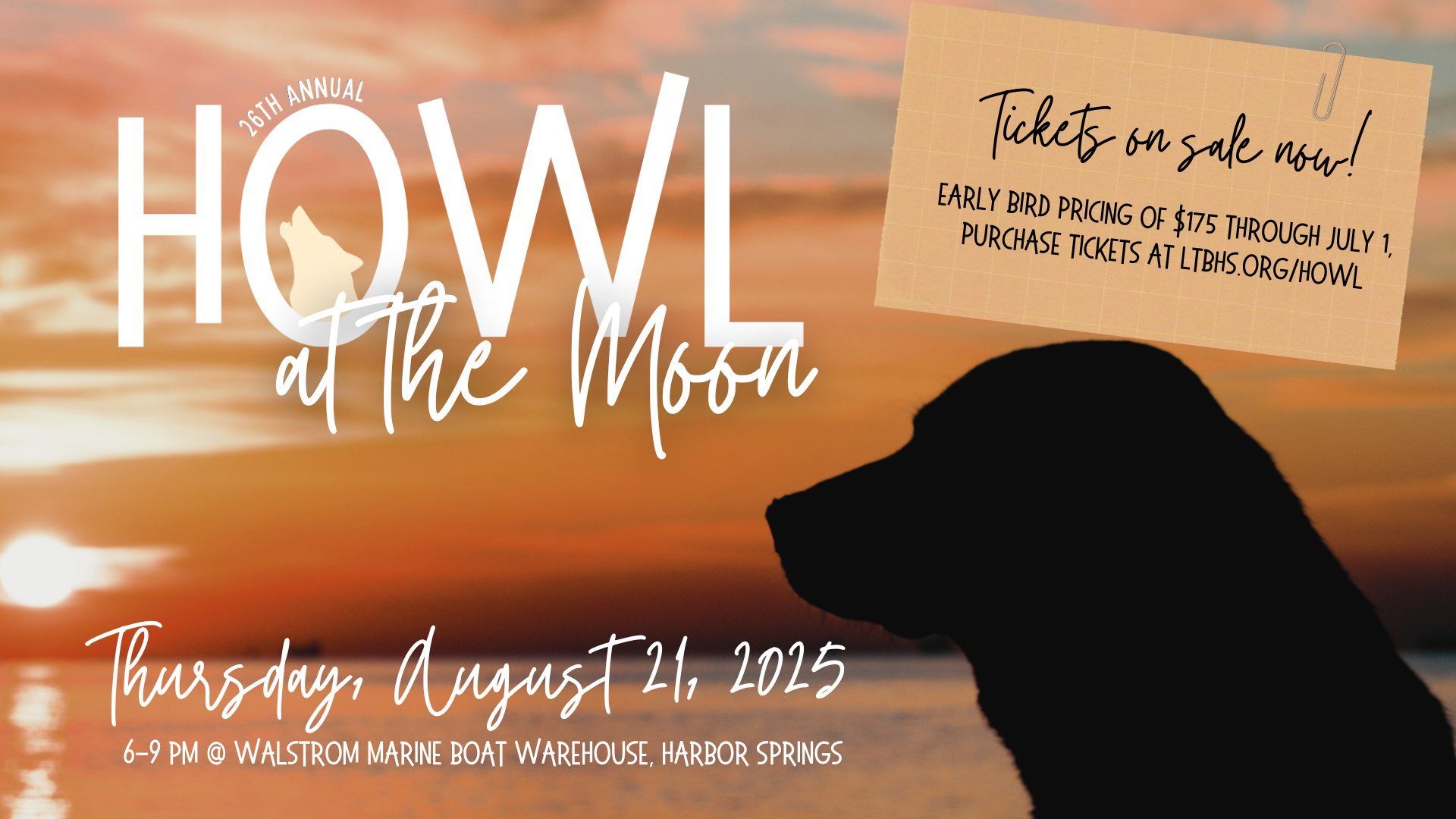 Campaign cover image for Howl at the Moon 2025