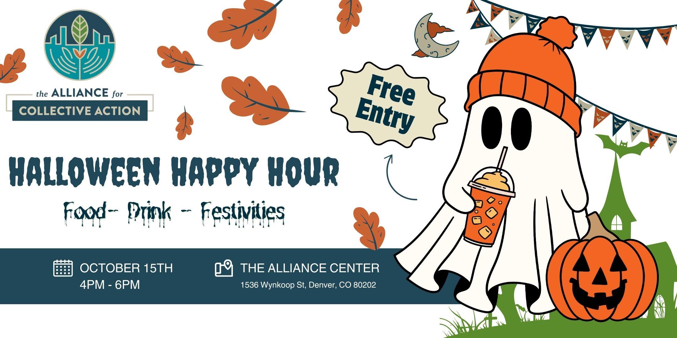 Campaign cover image for 👻 Halloween Happy Hour 👻