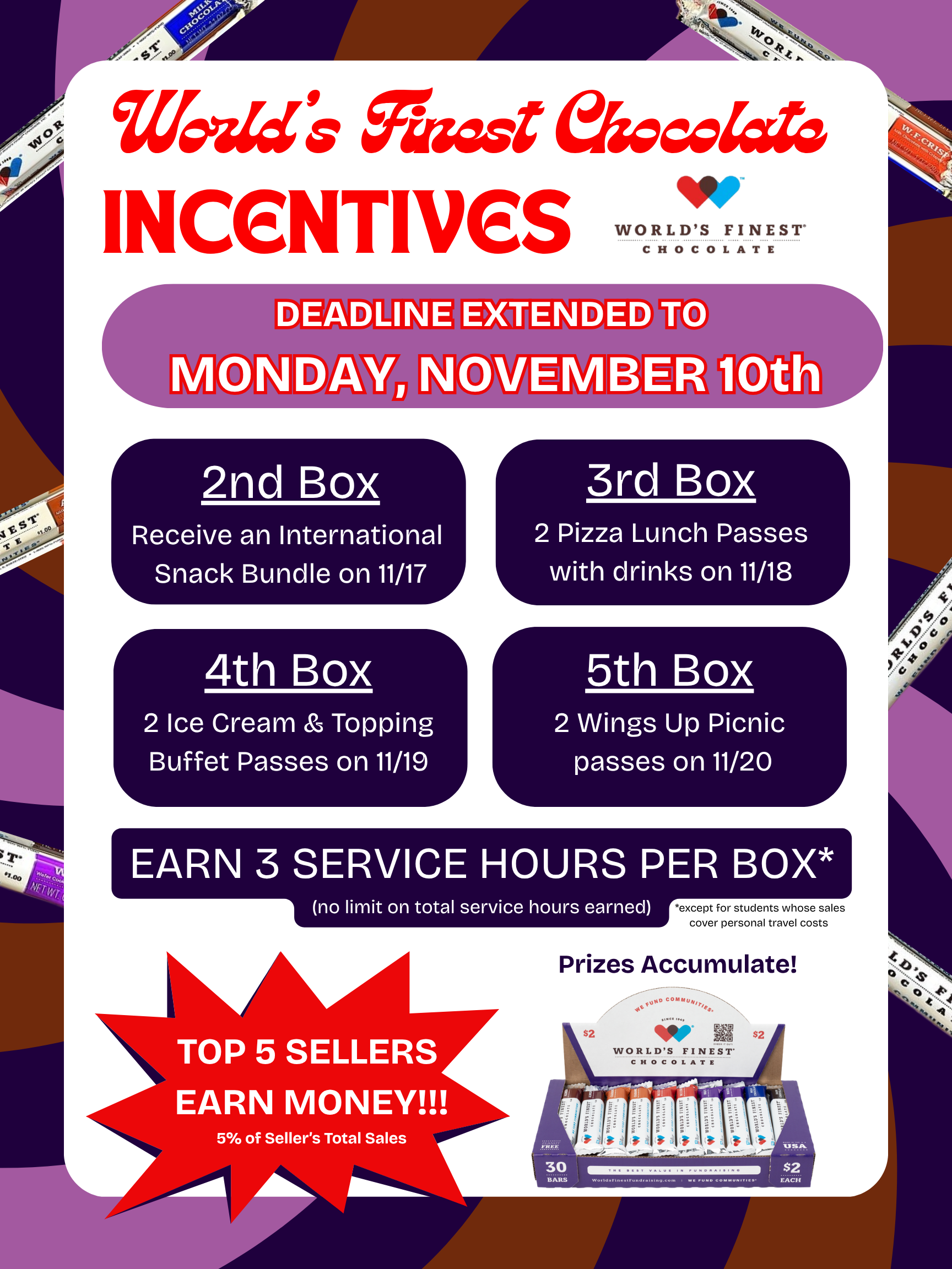 Campaign cover image for World's Finest Chocolate - Sales extended to Nov. 10!