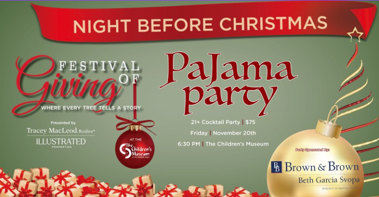 Campaign cover image for Festival of Giving Night Before Christmas Adult PJ & Cocktail Party - Limited Time Promotional Offer