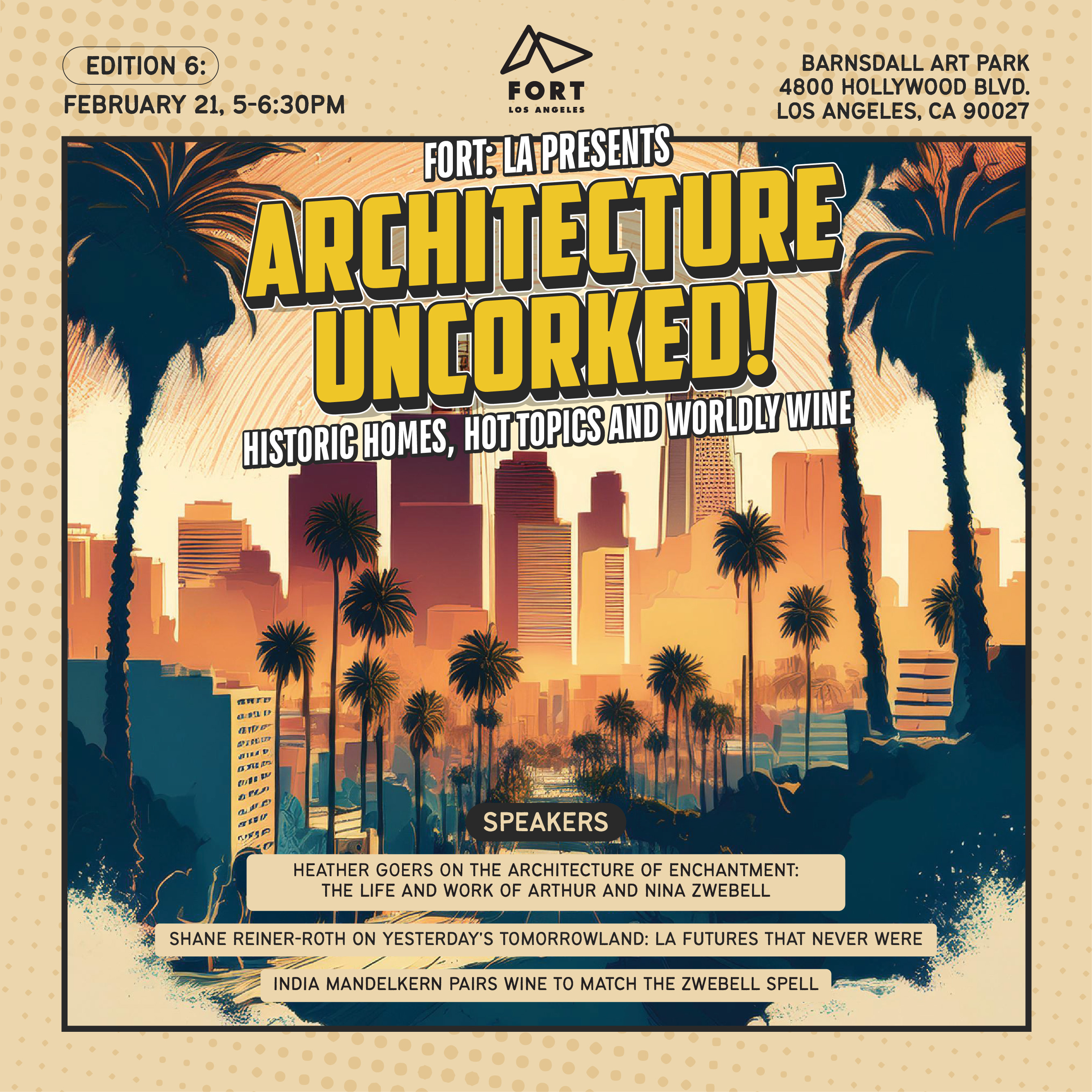Campaign cover image for Architecture Uncorked! Edition 6