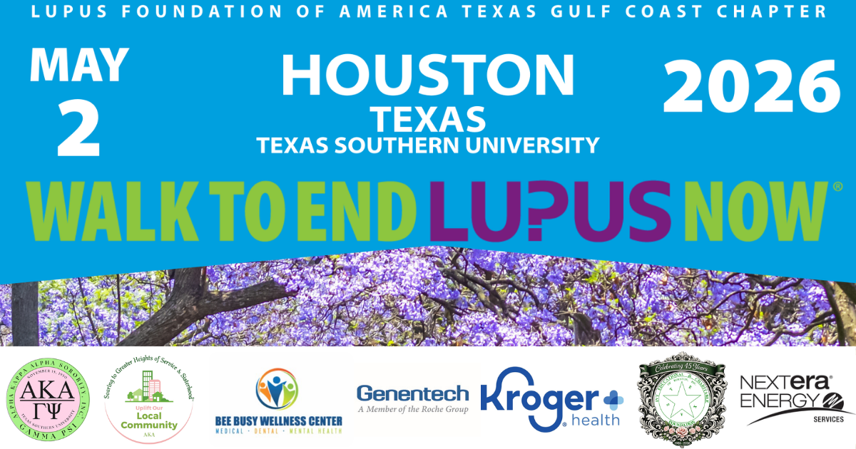 Campaign cover image for 2026 Houston Walk to End Lupus Now