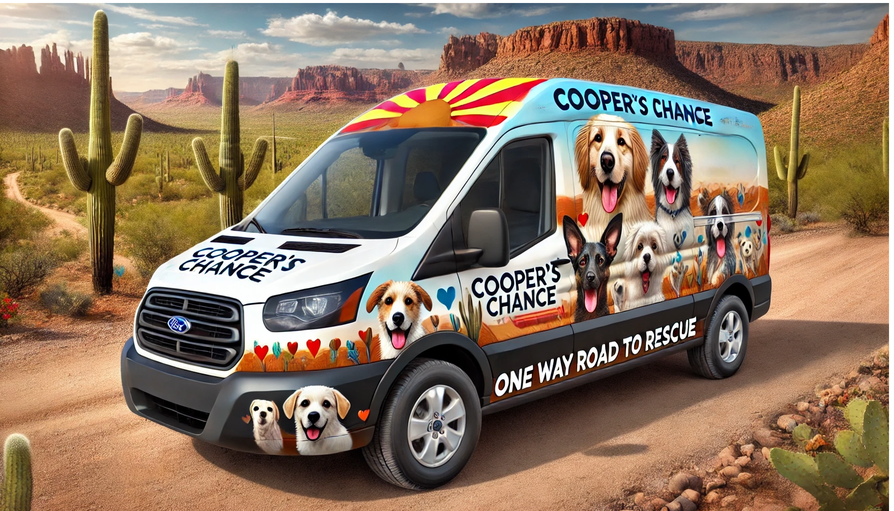 Campaign cover image for Driven to Rescue - The 20th Anniversary Bark Bus Fund