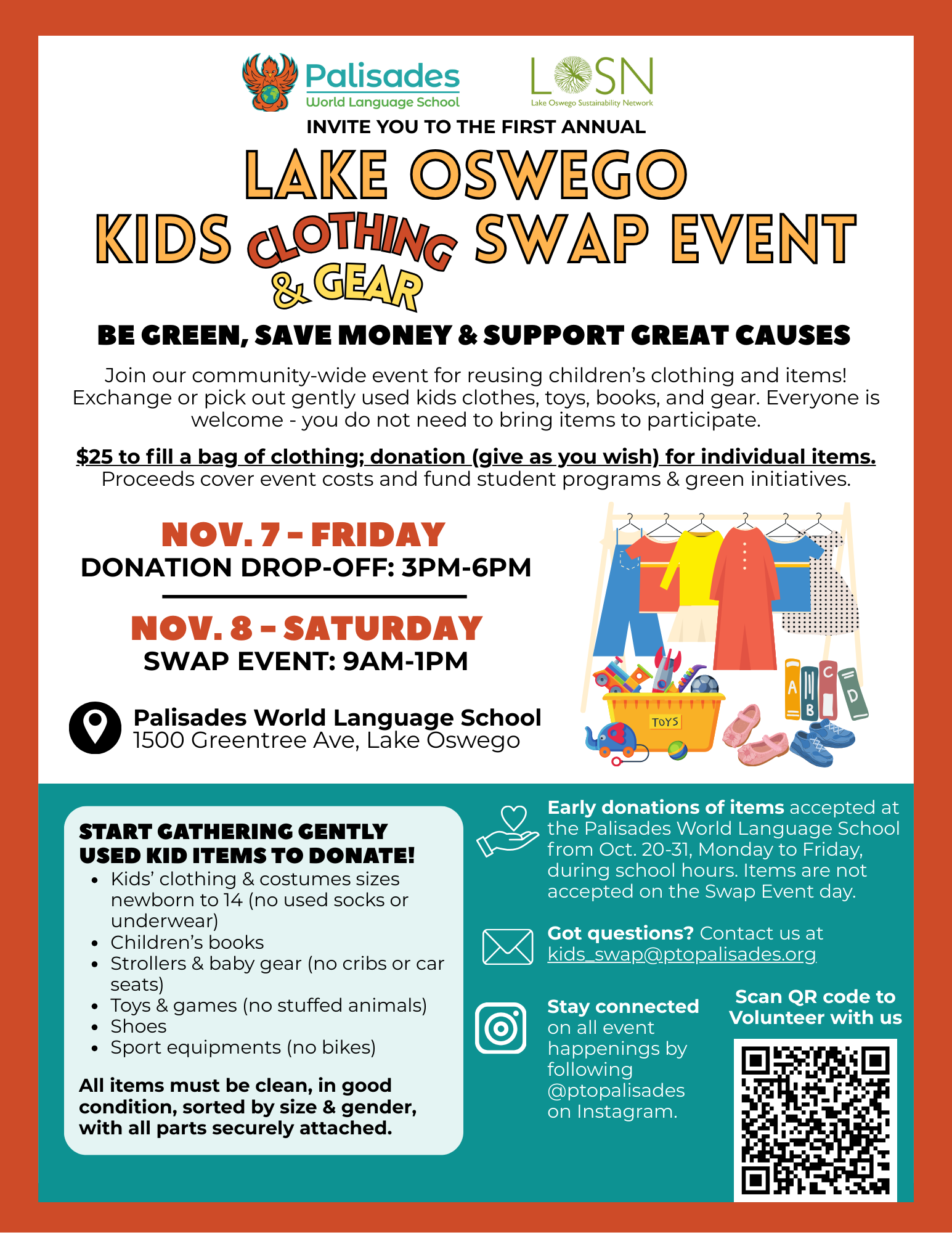 Campaign cover image for LO Kids Clothing and Gear Swap