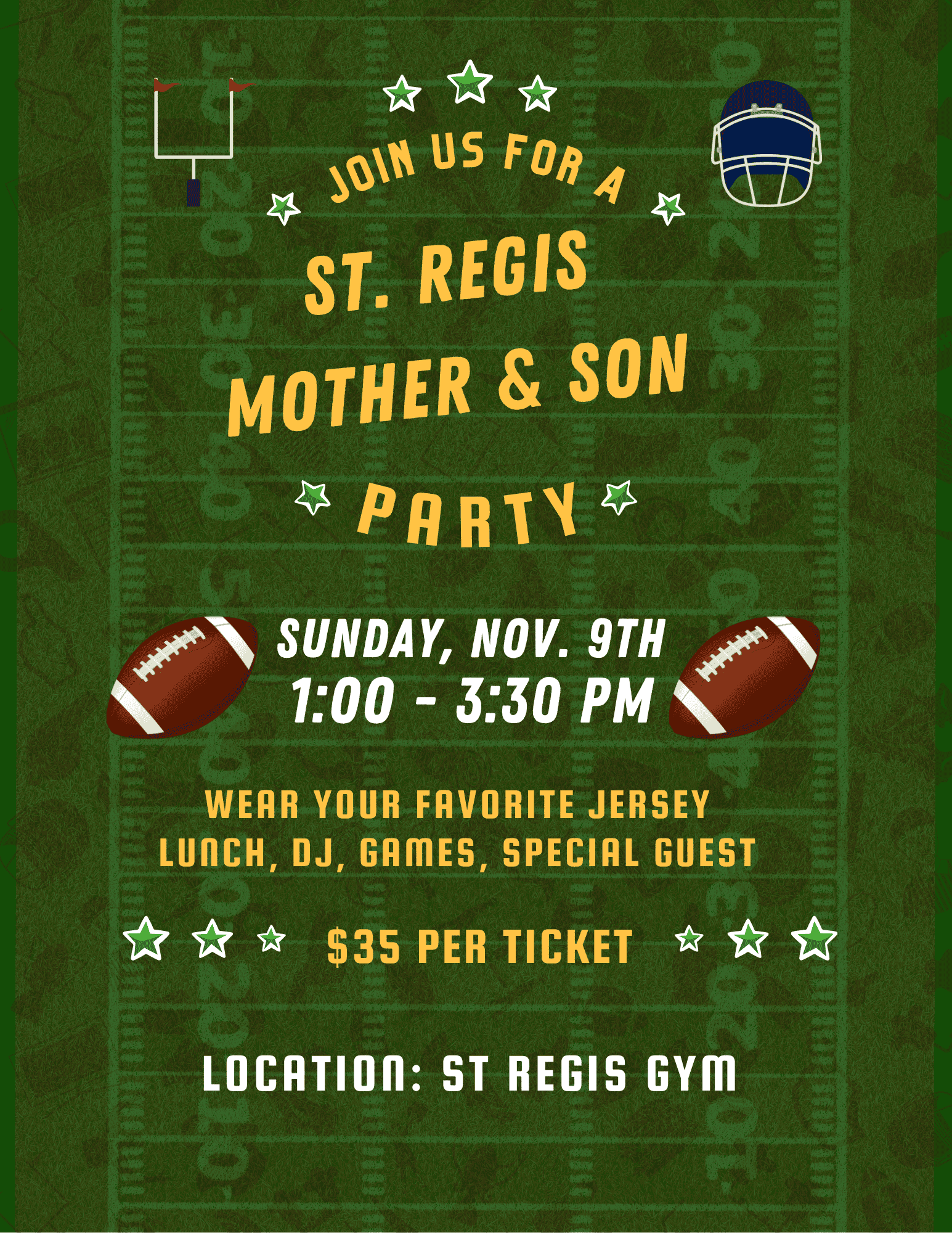 Campaign cover image for St. Regis Mother Son Party