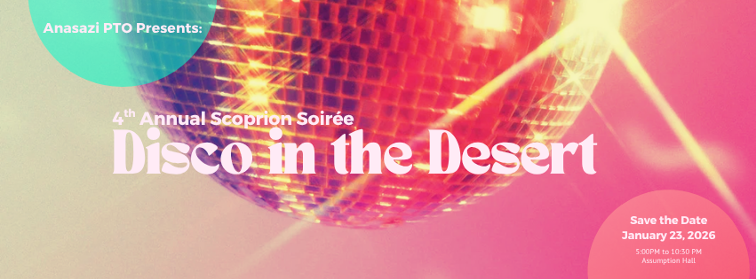 Campaign cover image for 2026 Scorpion Soirée: Disco in the Desert