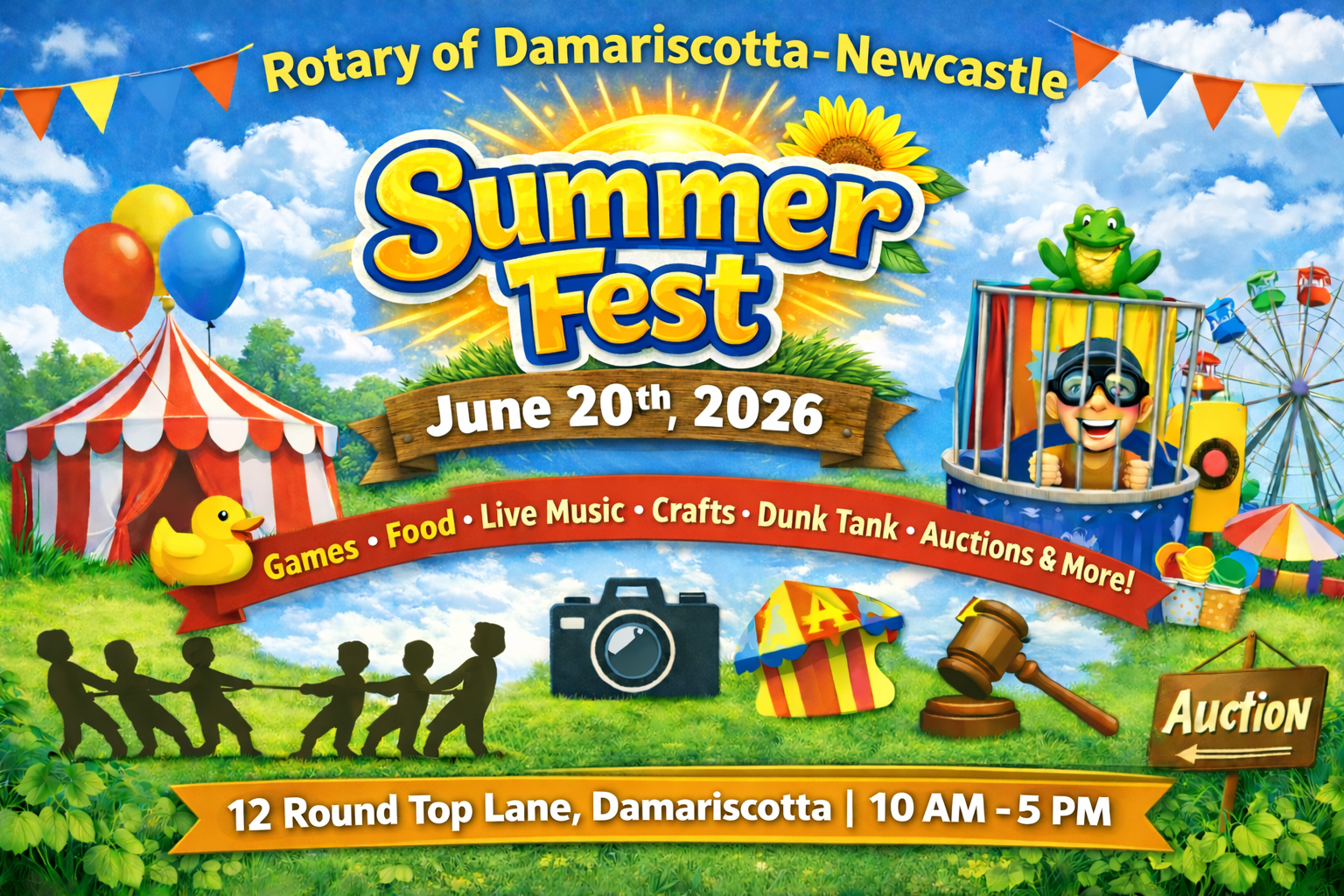 Campaign cover image for Summer Fest by the Rotary of Damariscotta-Newcastle
