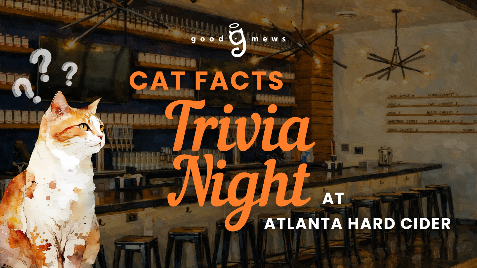 Campaign cover image for Cat Facts Trivia Night with Good Mews