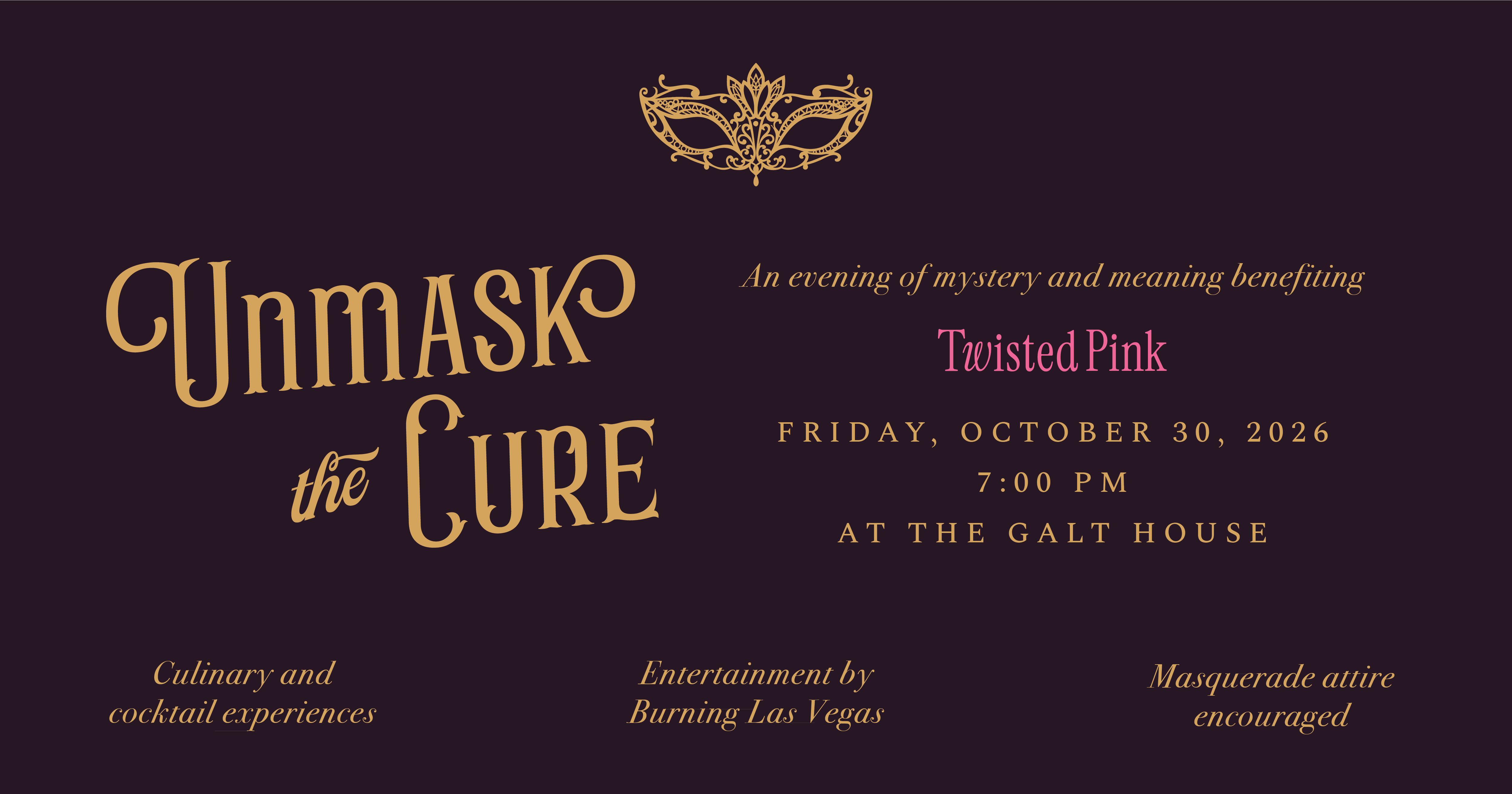 Campaign cover image for Twisted Pink Gala