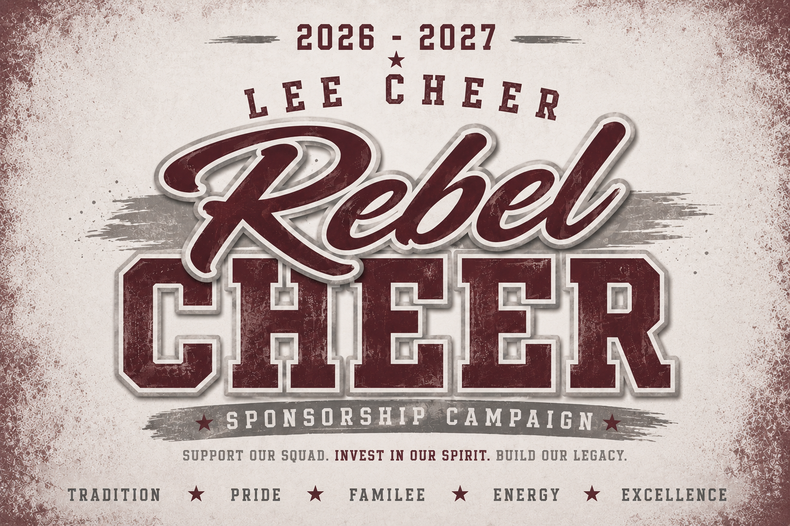 Campaign cover image for 2026-2027 Rebel Cheer Corporate Sponsors