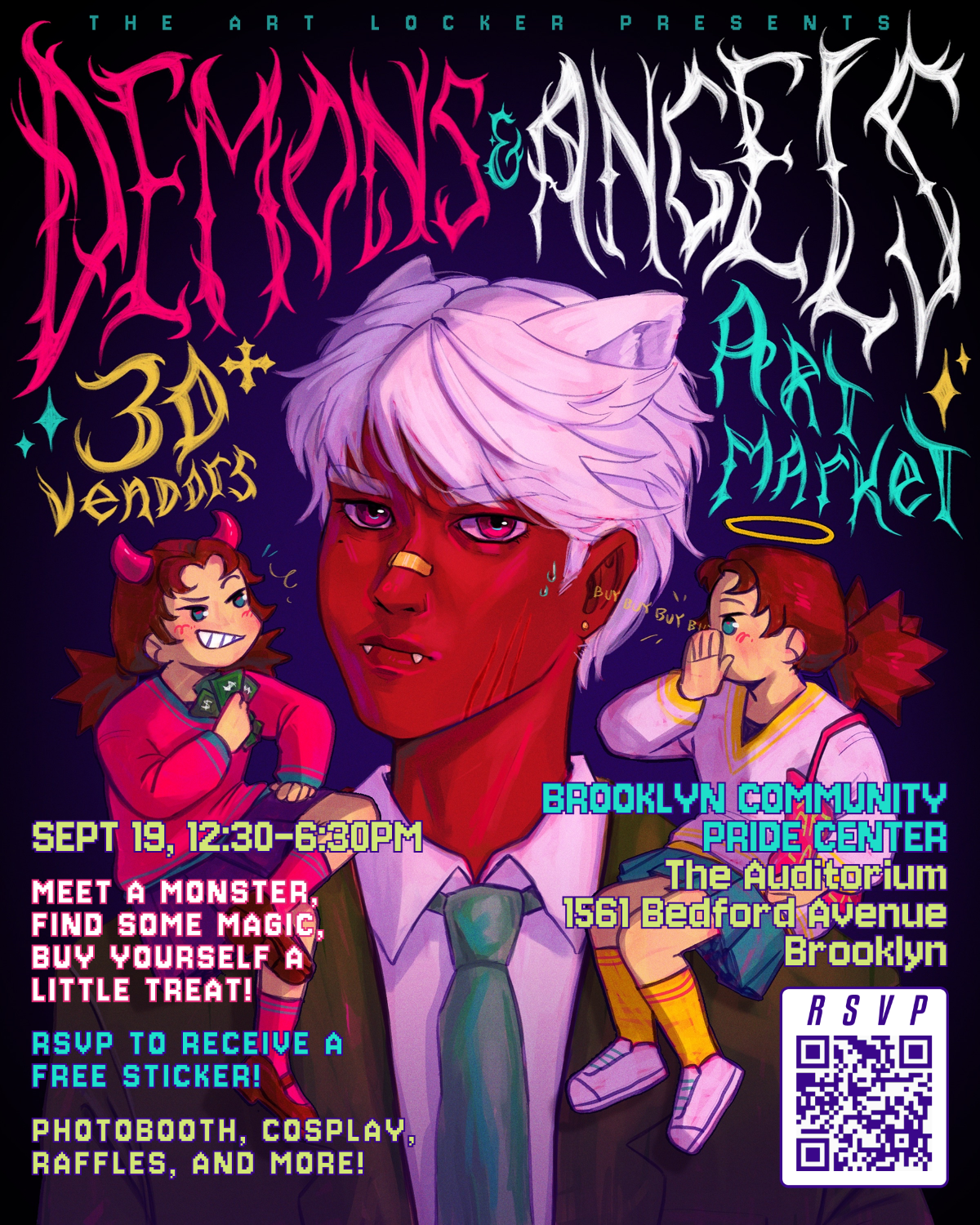 Campaign cover image for Demons & Angels Art Market