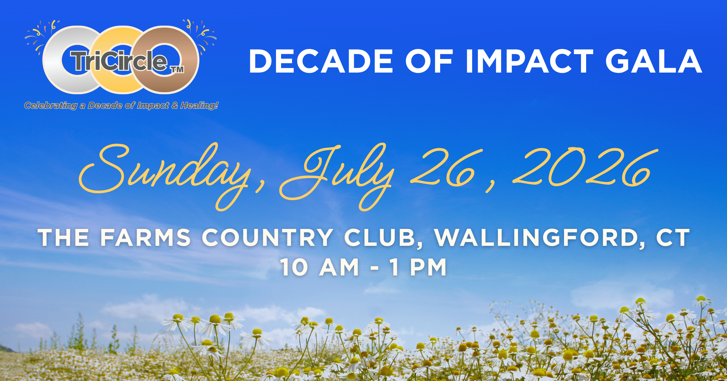 Campaign cover image for 2026 TriCircle Decade of Impact Gala Brunch