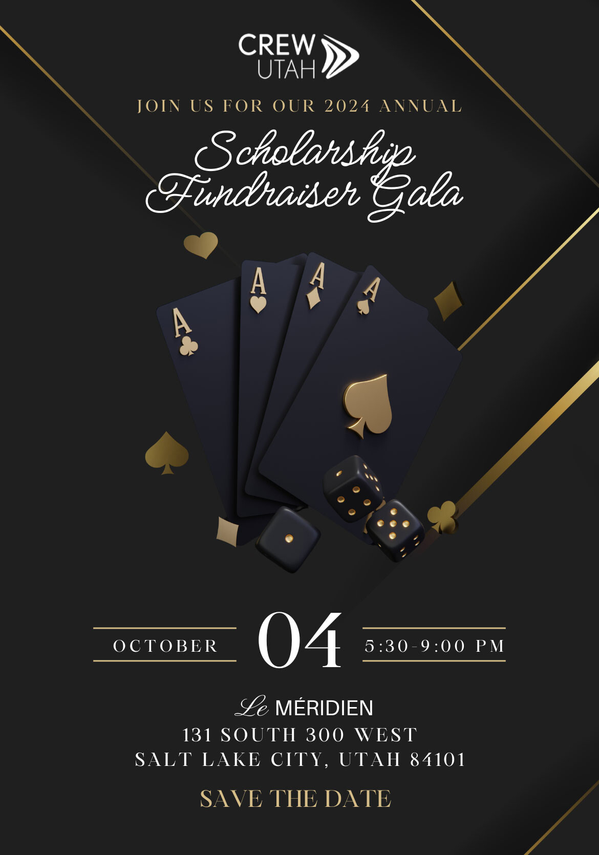 Campaign cover image for 2024 CREW Utah Scholarship Gala