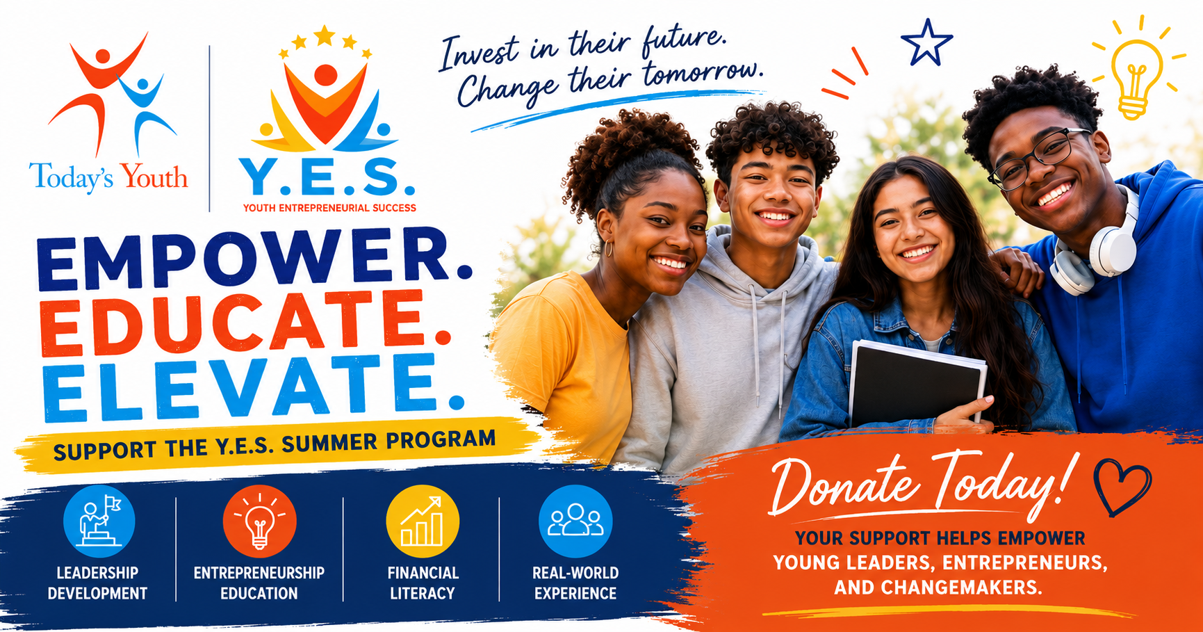 Campaign cover image for Youth Entrepreneurial Success