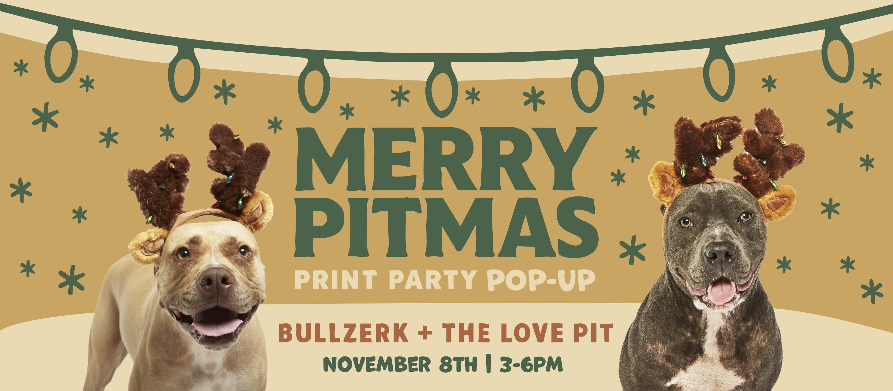 Campaign cover image for Merry Pitmas: Print Party Pop-Up