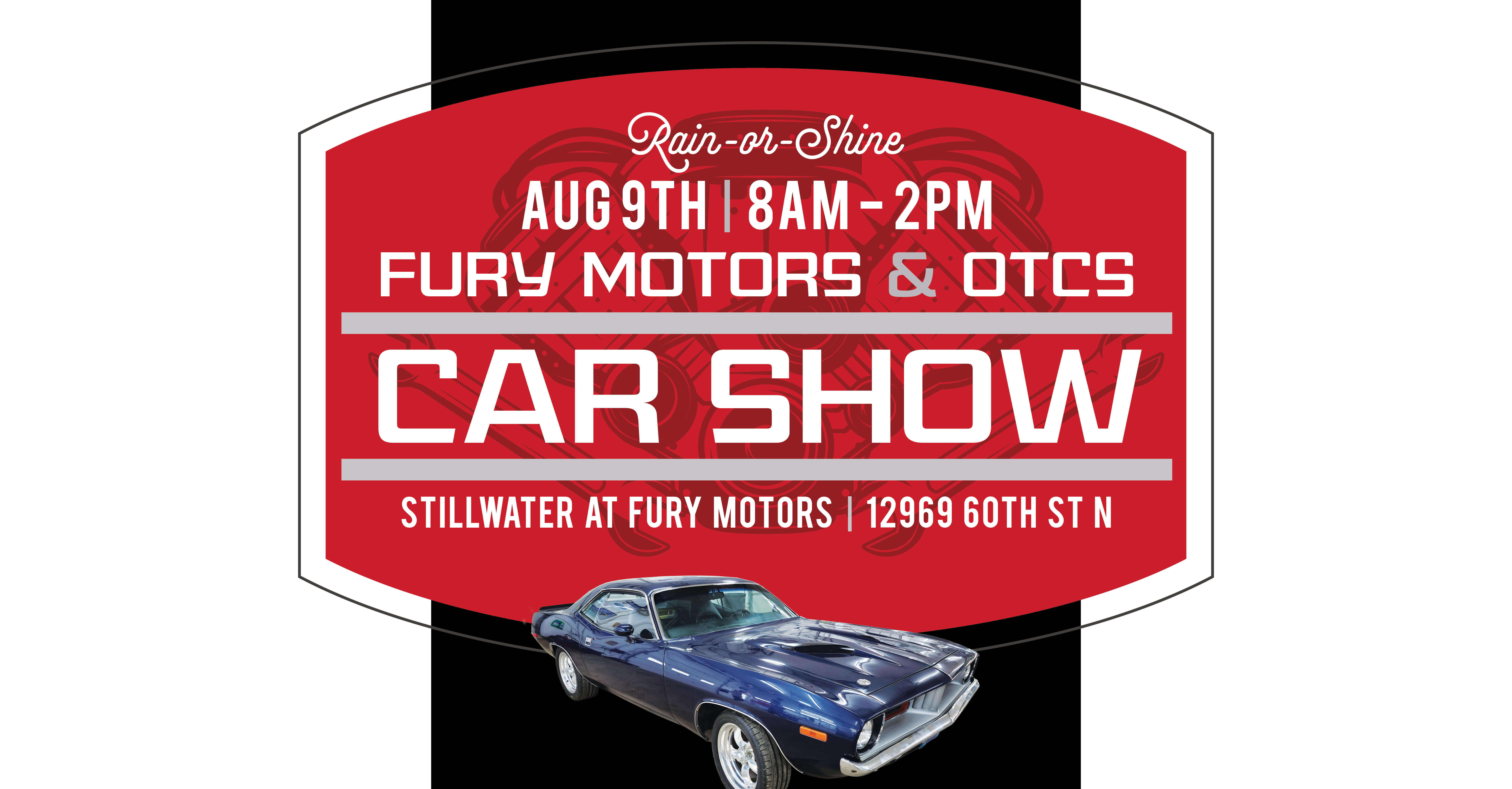 Campaign cover image for 2026 Fury Motors and OTCS Car Show