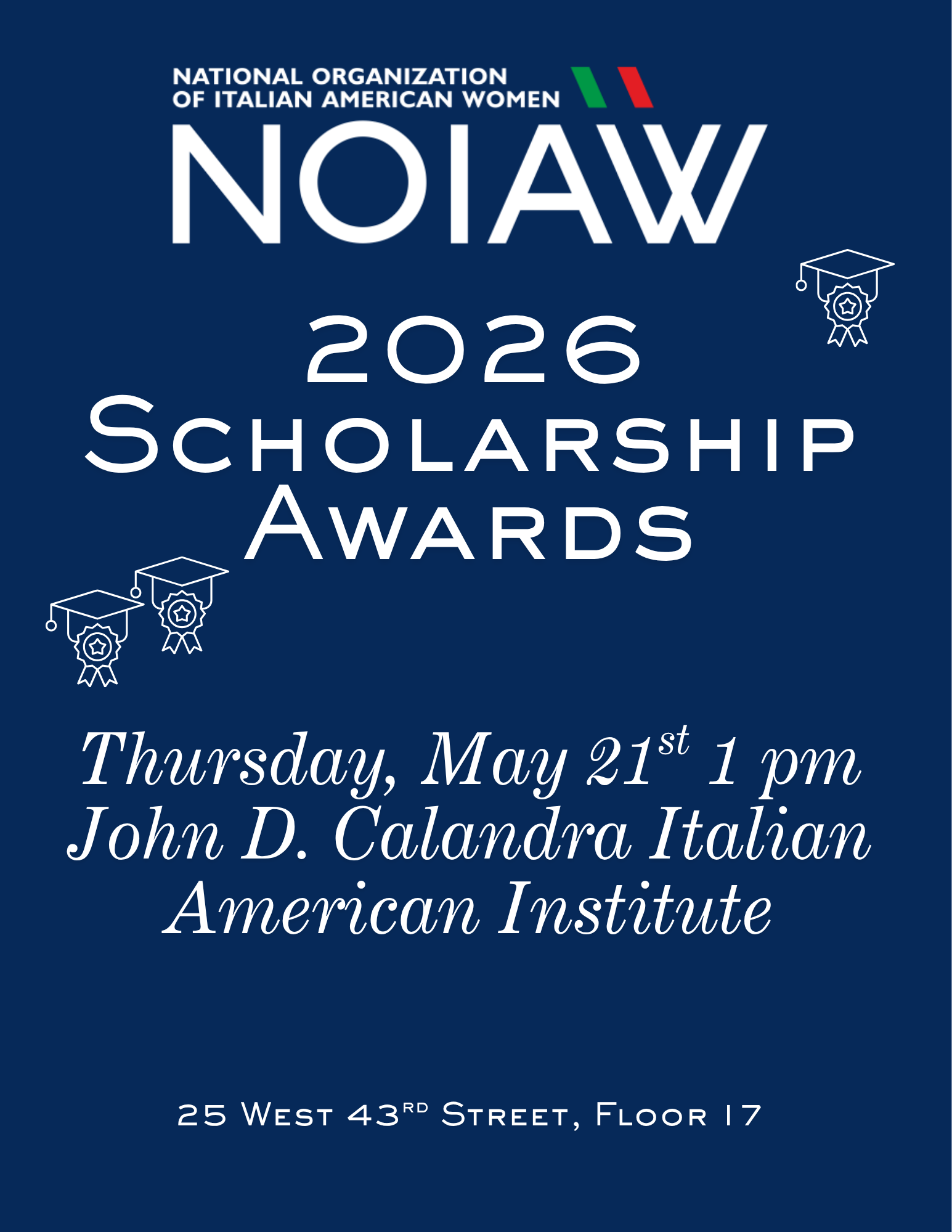 Campaign cover image for 2026 NOIAW Scholarship Awards