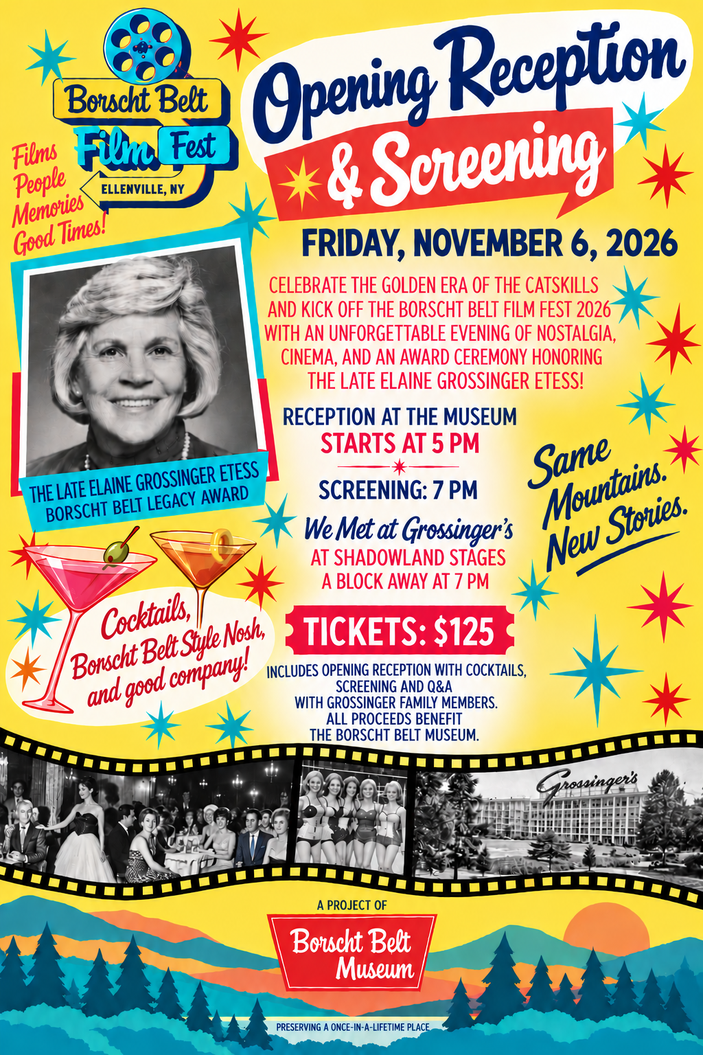 Campaign cover image for Borscht Belt Film Fest Opening Reception