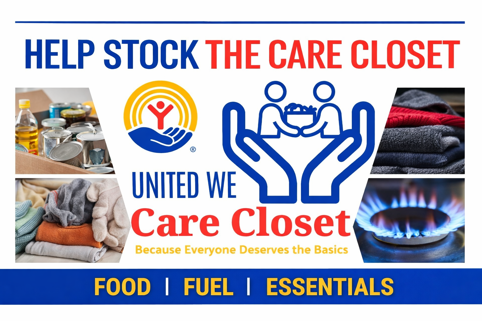 Campaign cover image for United We Care Closet