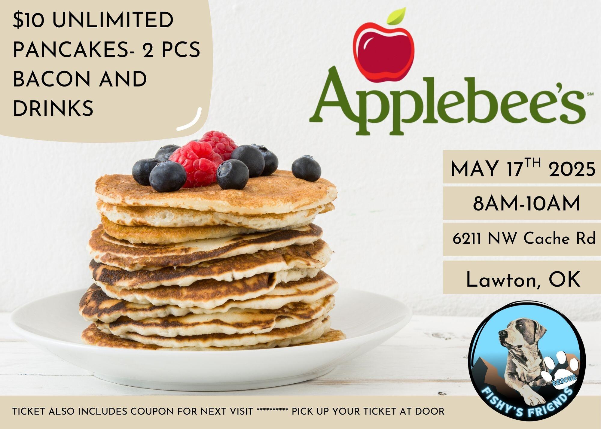Campaign cover image for Applebee's Flap Jack Fundraiser