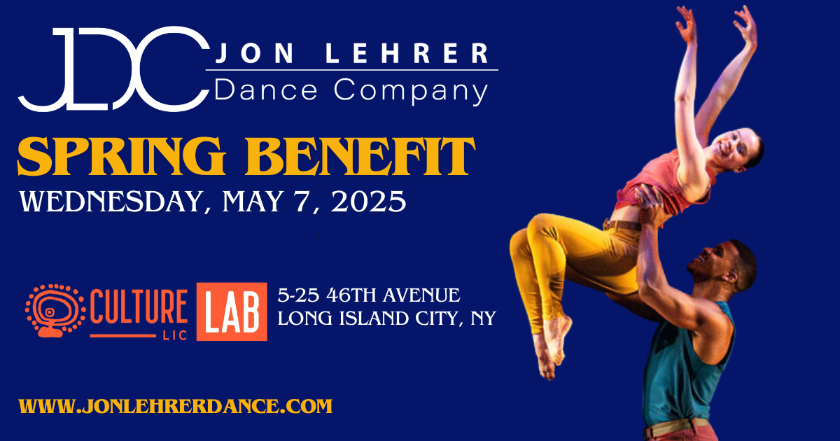 Campaign cover image for Jon Lehrer Dance Company's Spring Benefit 2025