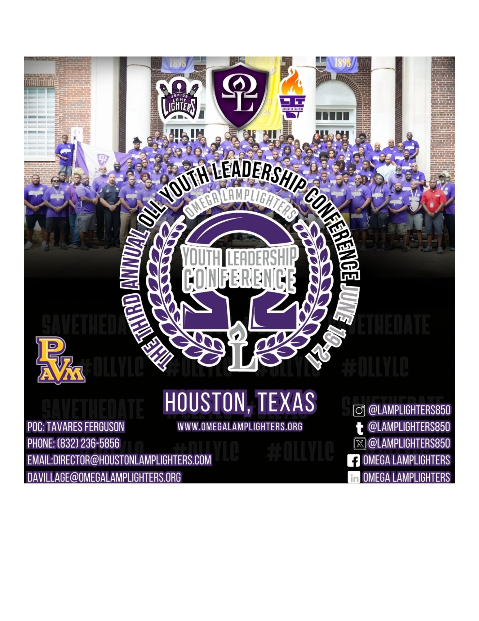 Campaign cover image for Omega Lamplighters Leadership Conference Donation Page