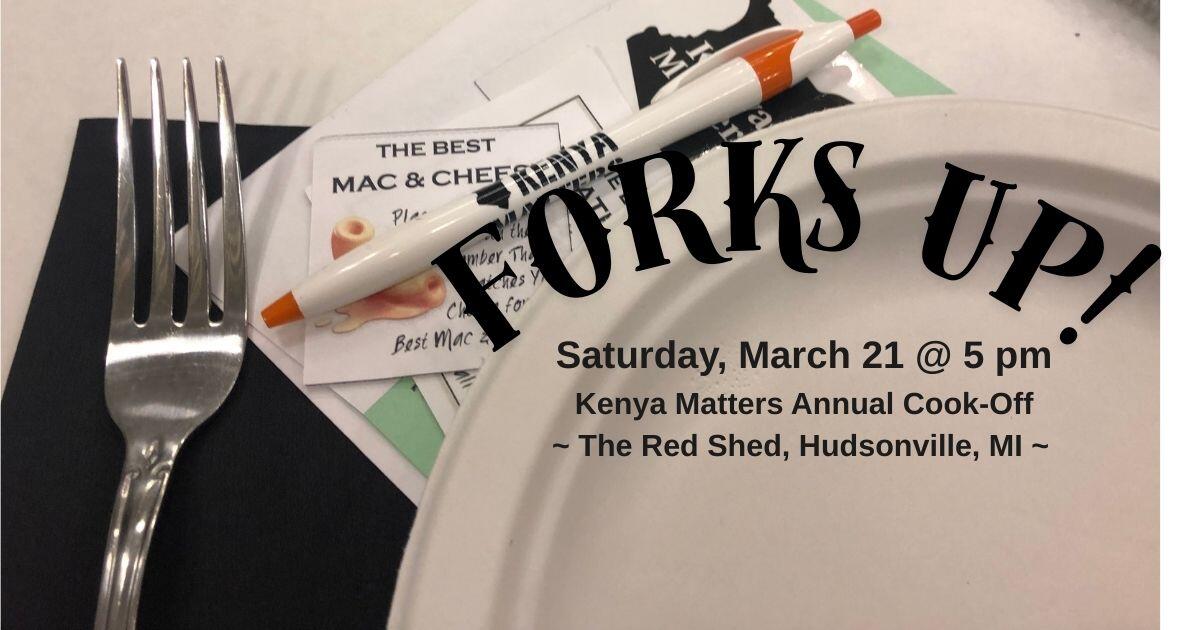 Campaign cover image for FORKS UP! 2026 Kenya Matters Fundraiser @ The Red Shed