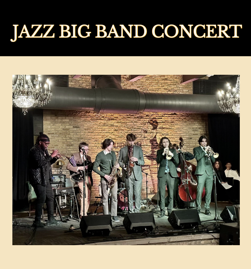 Campaign cover image for March 1 Jazz Big Band Concert