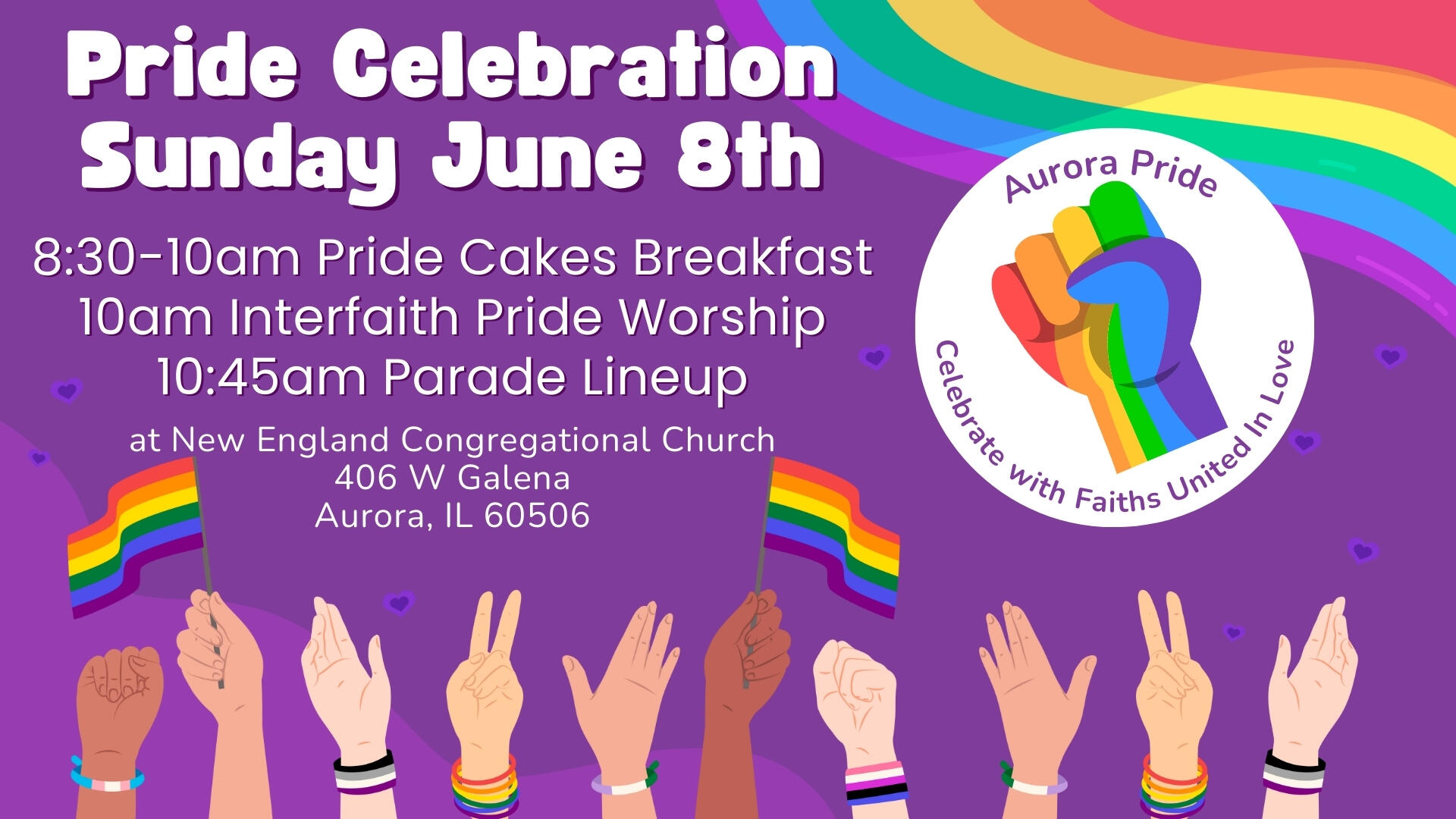 Campaign cover image for Pride Sunday Celebration Donations