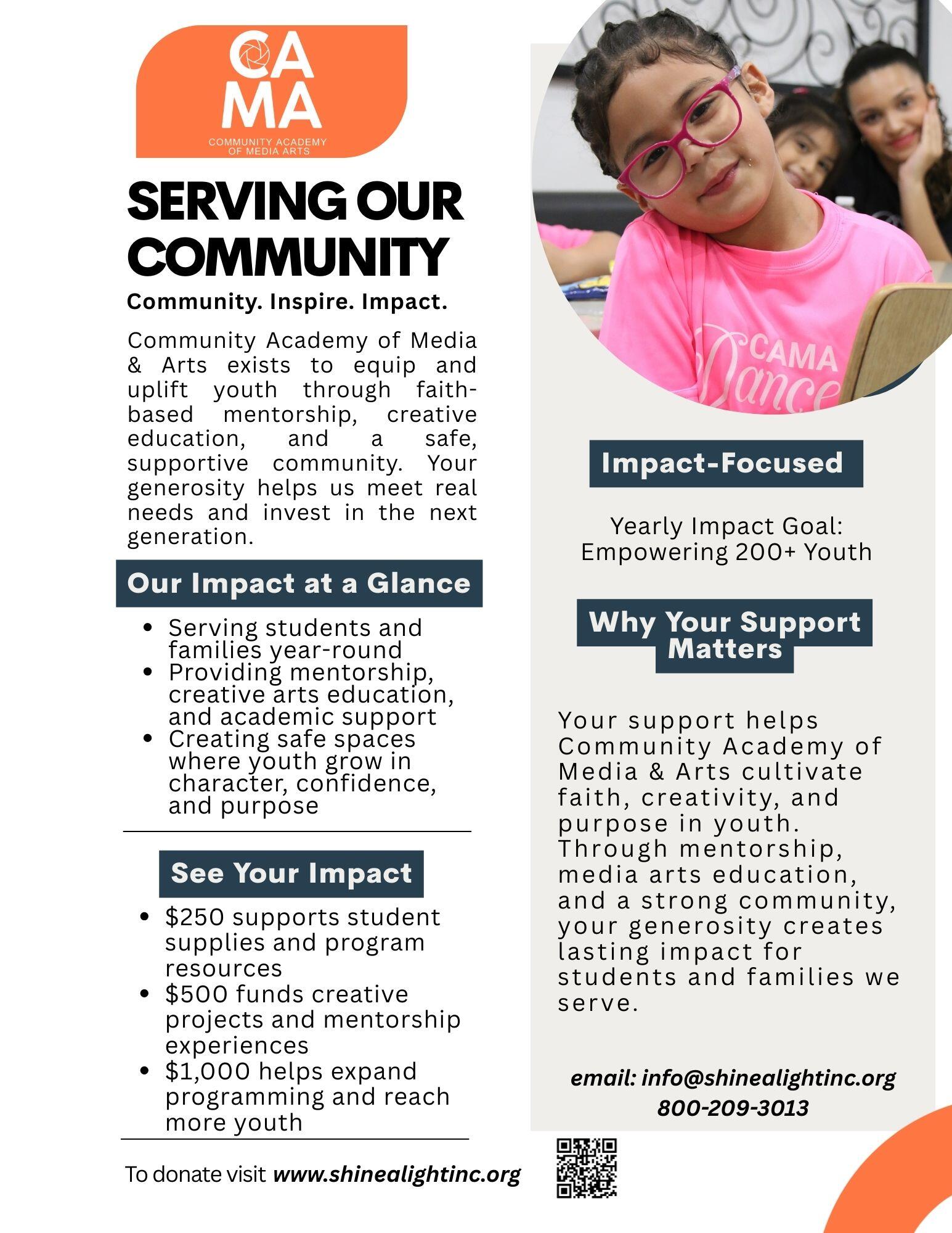 Campaign cover for CAMA Spring 2026 – “Voices of Courage”