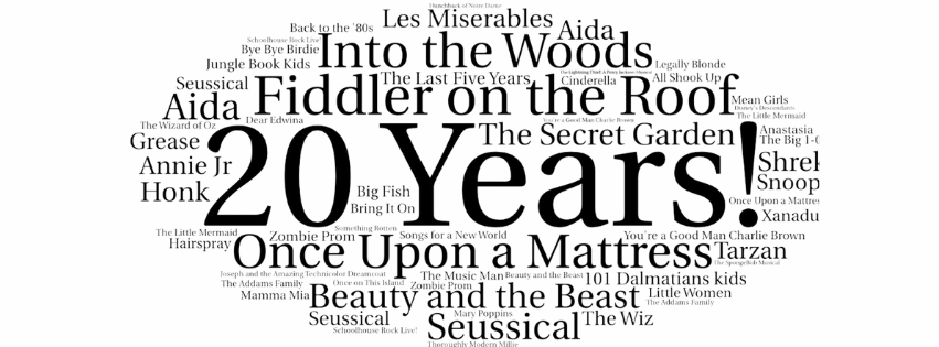 Campaign cover image for Center Stage Productions Celebrating 20 Years!