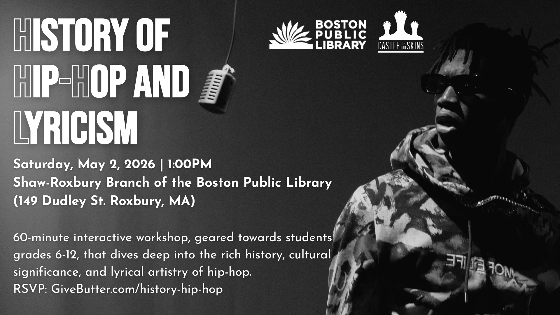 Campaign cover image for History of Hip-Hop and Lyricism