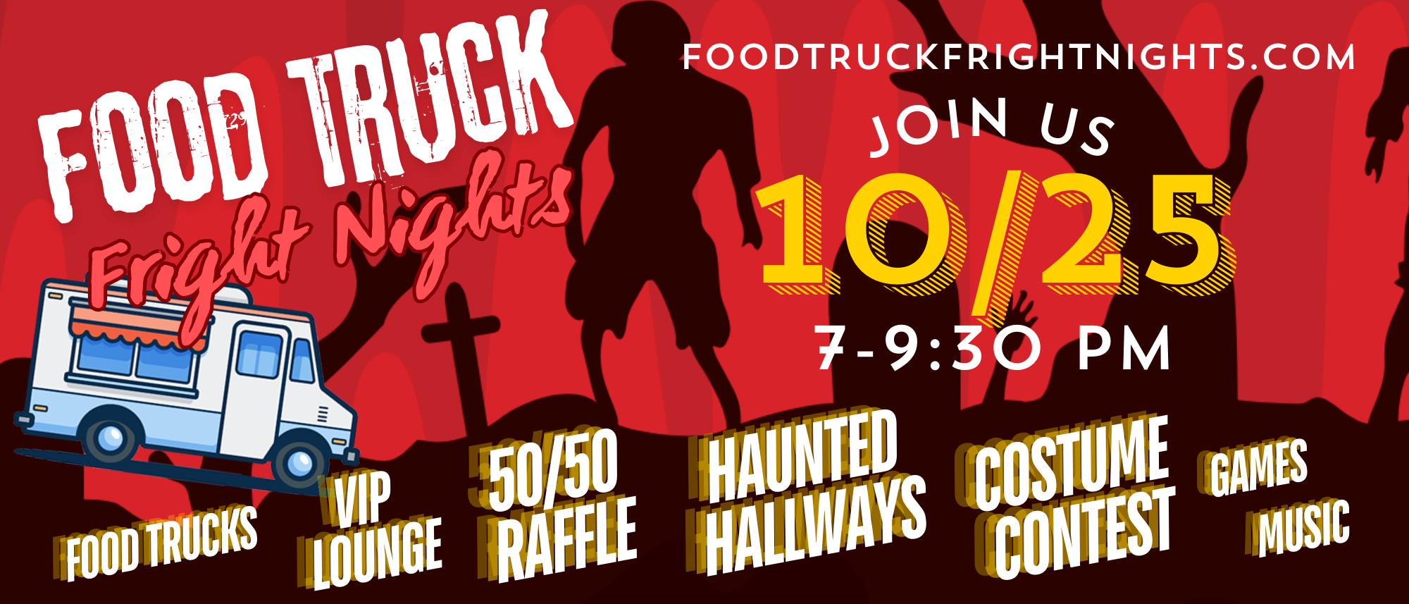 Campaign cover image for 2025 Food Truck Fright Night Sponsorships