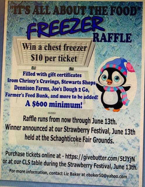 Freezer Raffle All About the Food- Freezer Raffle 2026 | Community Life Support. Inc