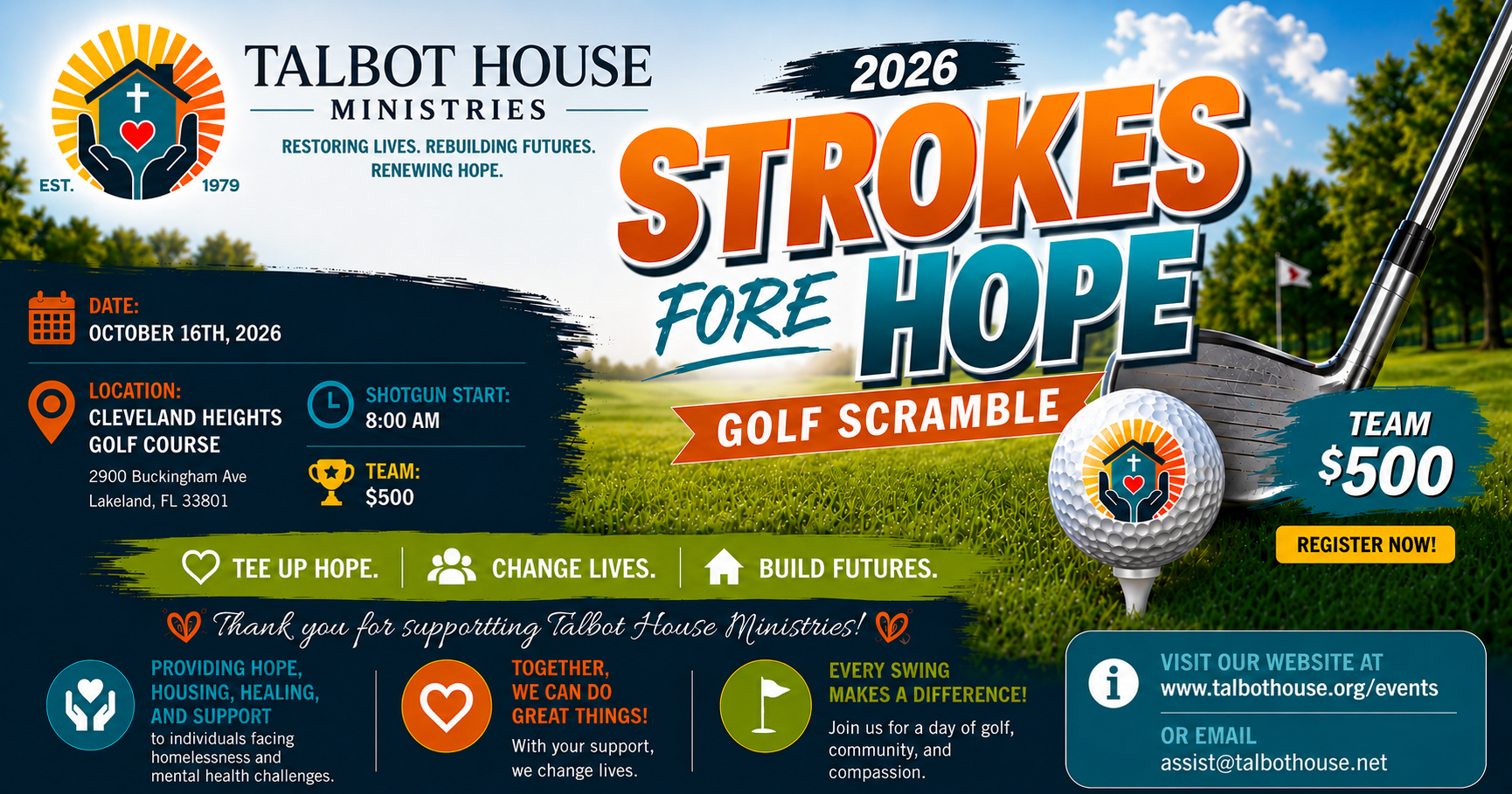 Campaign cover image for 2026 Strokes Fore Hope - Lakeland