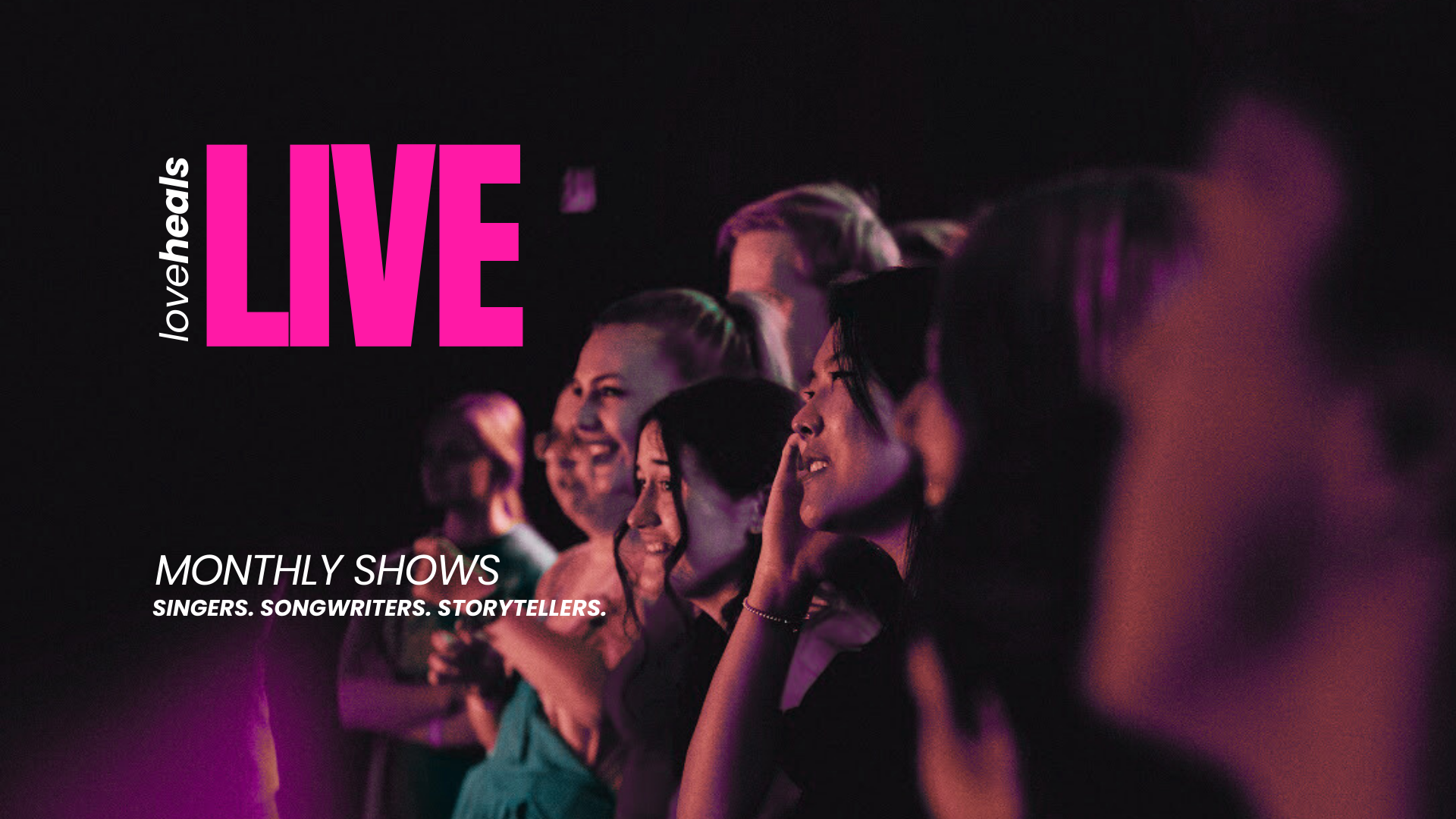 Campaign cover image for Love Heals LIVE - a community fund initiative.