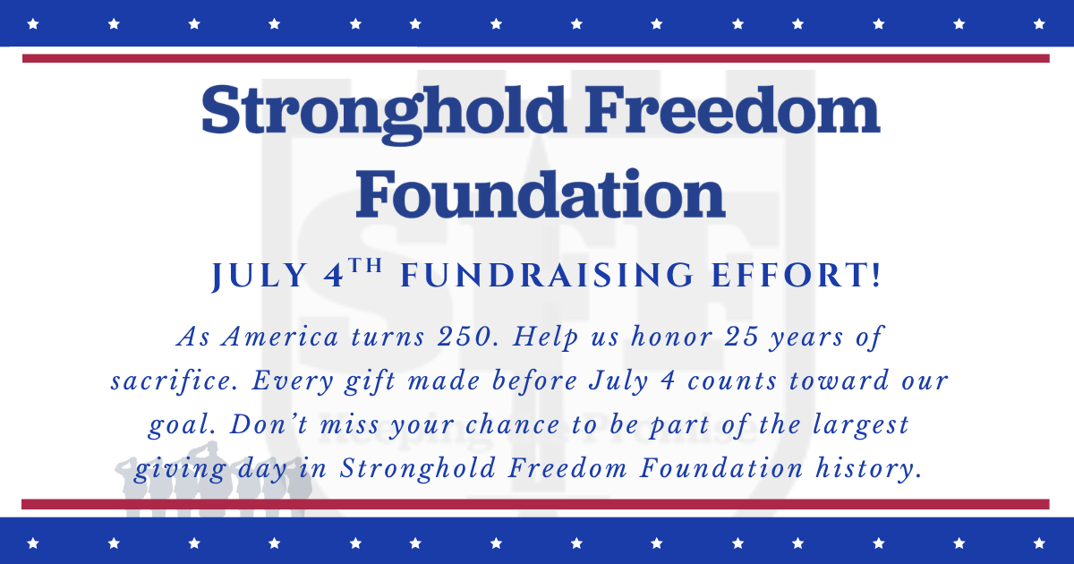 Campaign cover image for 250 Years of Freedom. 25 Years of Sacrifice.