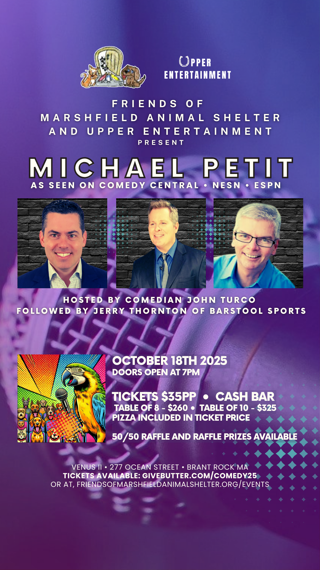 Campaign cover image for An Evening of Comedy 2025