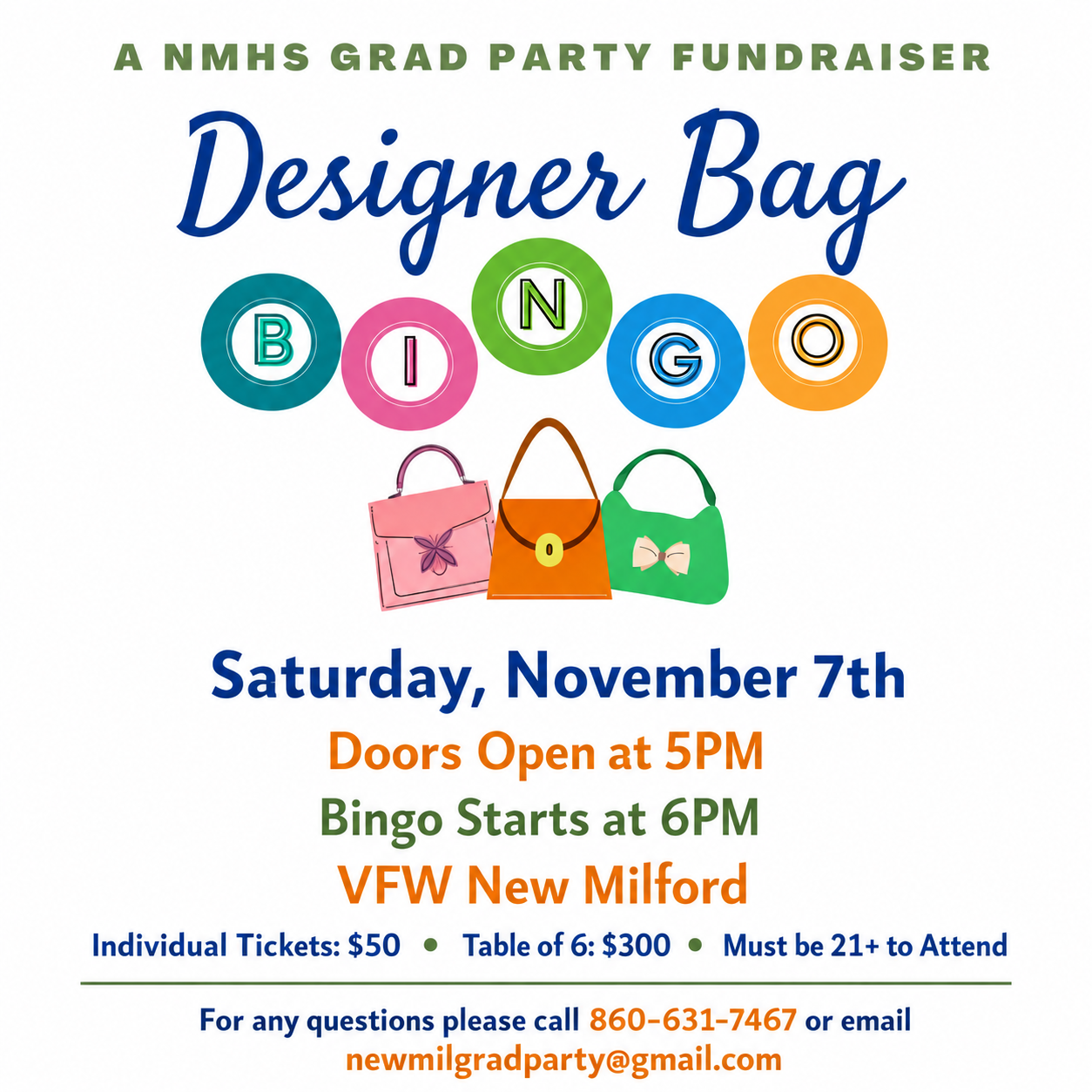 Campaign cover image for Designer Bag Bingo FALL 2026