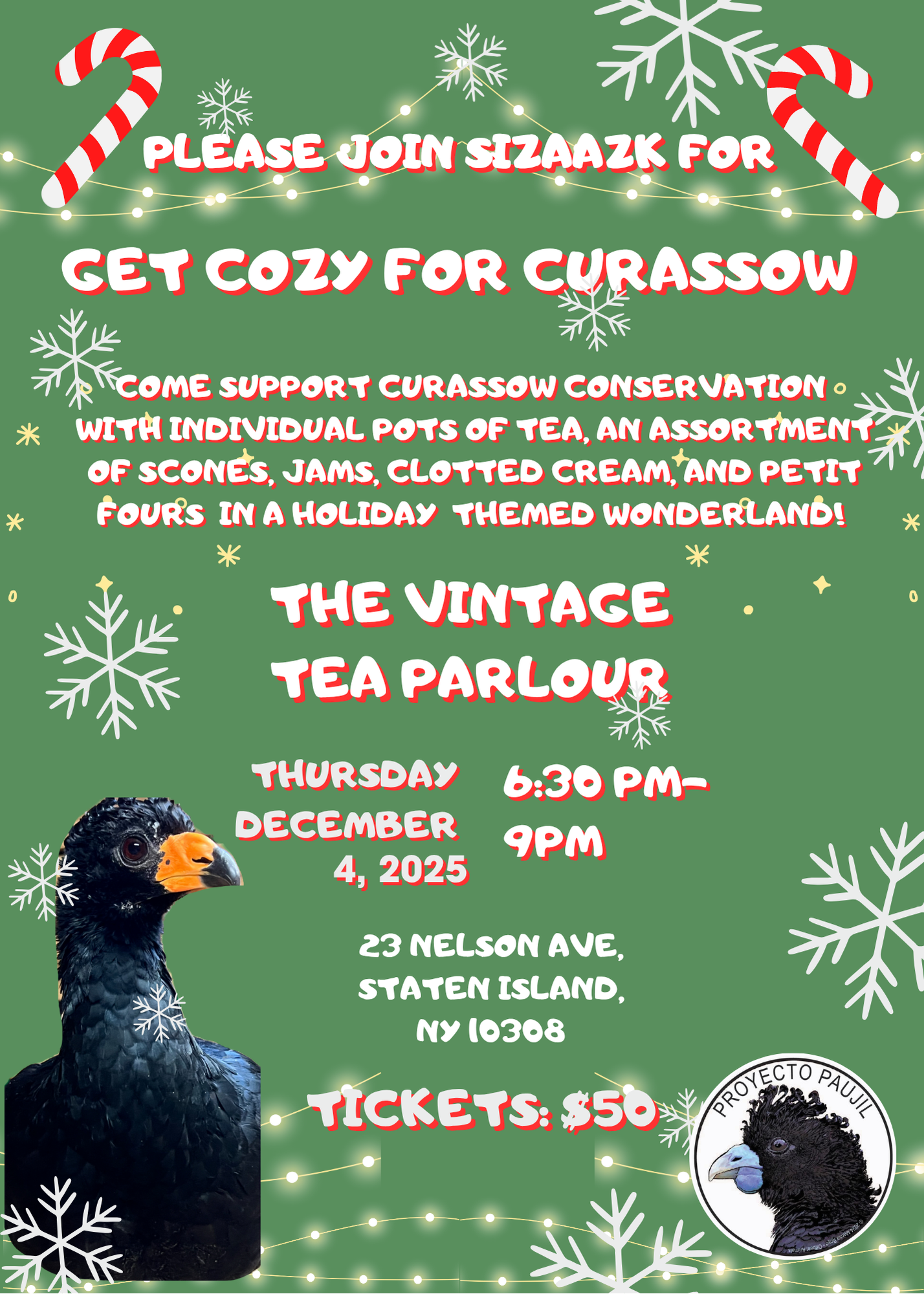Campaign cover image for Get Cozy for Curassow