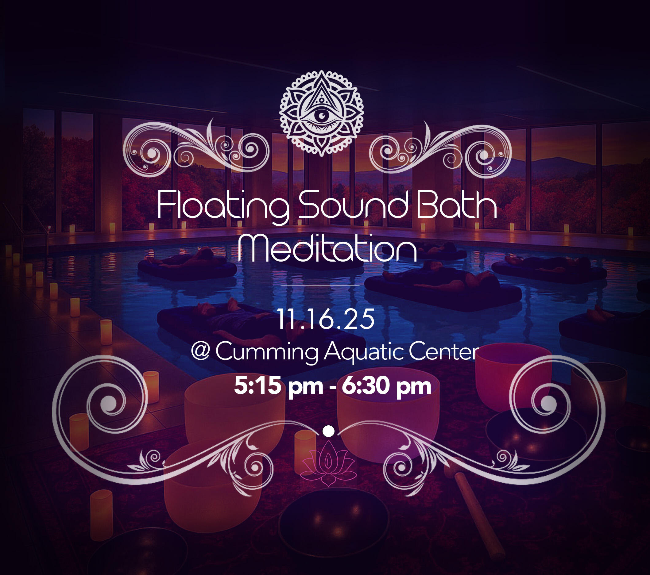 Campaign cover image for Floating Sound Bath- Nov 16