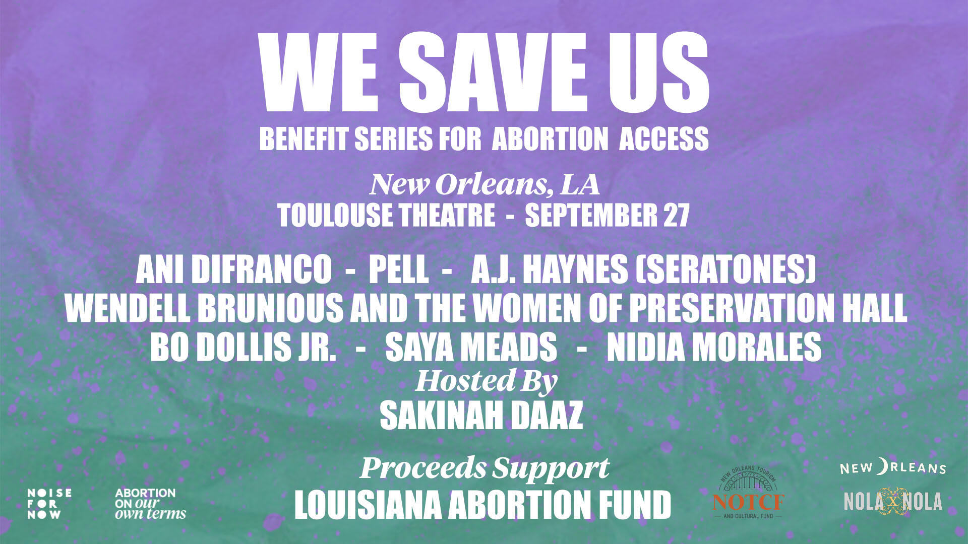 Campaign cover image for WE SAVE US - NOLA