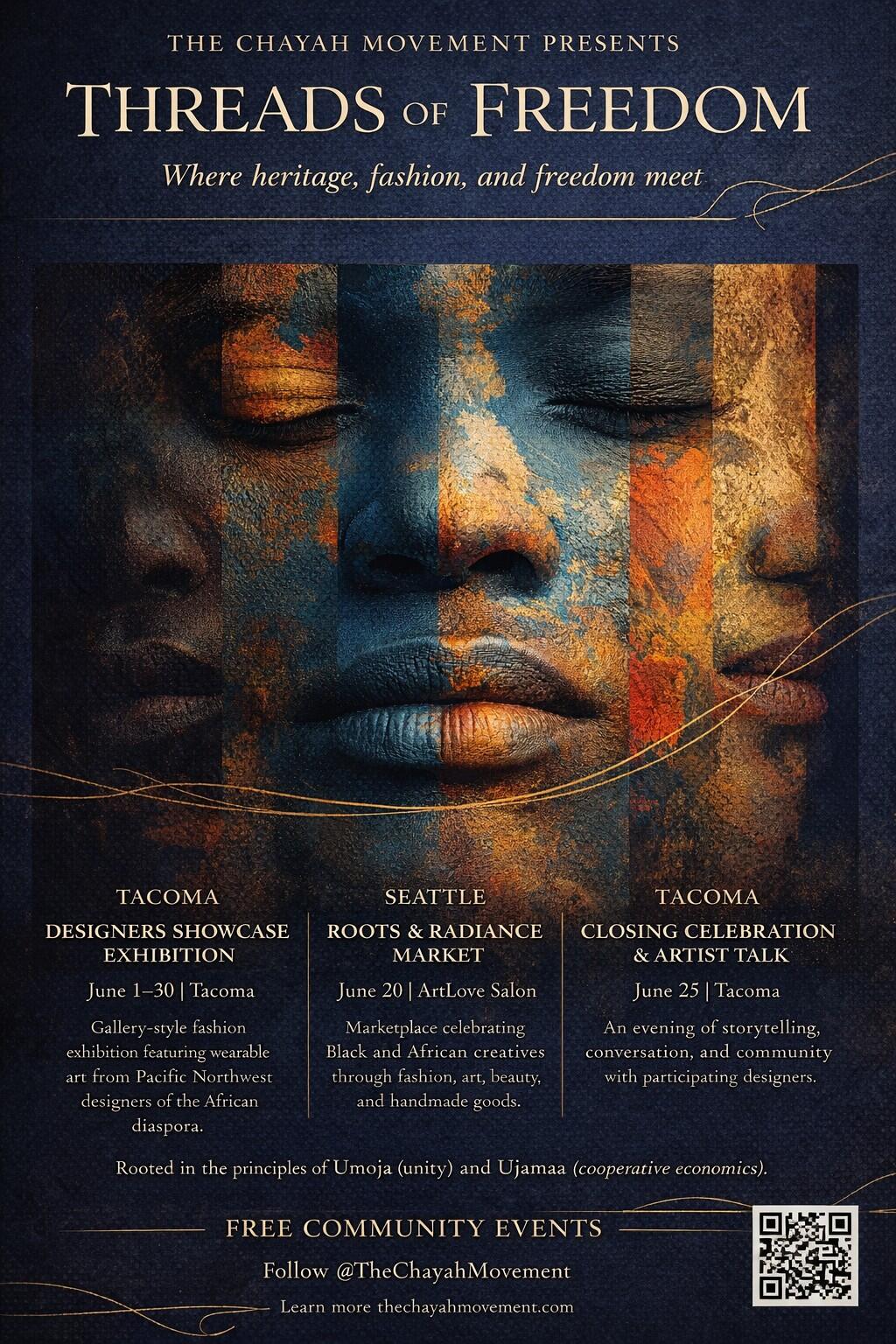 Campaign cover image for Threads of Freedom - Showcase and Celebration